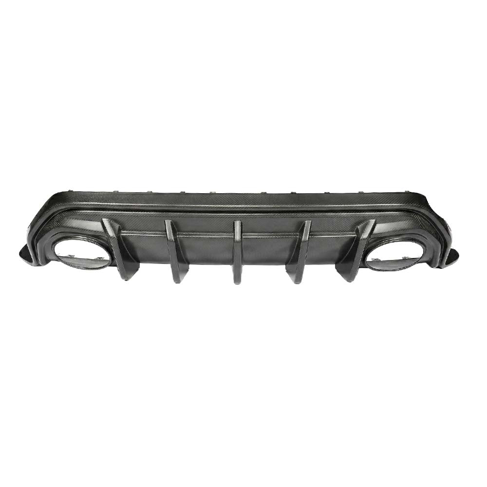 CT CARBON AUDI RS3 8Y 2025+ SALOON MATTE CARBON FIBRE DIFFUSER - V1 - CT DESIGN | SWISS HOMOLOGATED