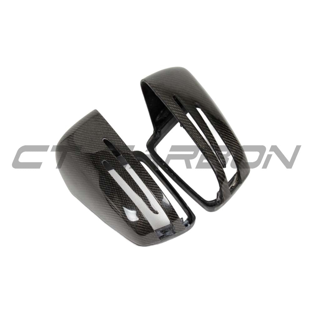 CT CARBON MERCEDES C & E CLASS W204 & W212 CARBON FIBRE MIRRORS | SWISS HOMOLOGATED
