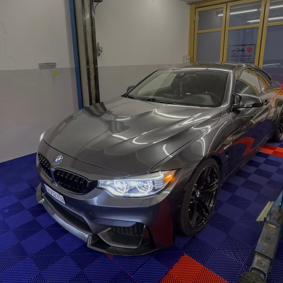 CT CARBON FRONT LIP BMW M3/M4 F8X - CS STYLE | SWISS HOMOLOGATED