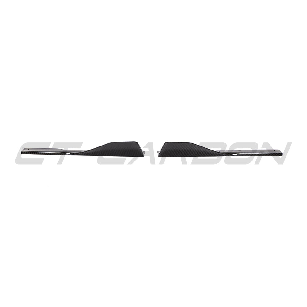 CT CARBON BMW 8 SERIES & M8 G16/F93 2019-2025 CARBON FIBRE SIDE SKIRTS - V1 | SWISS HOMOLOGATED