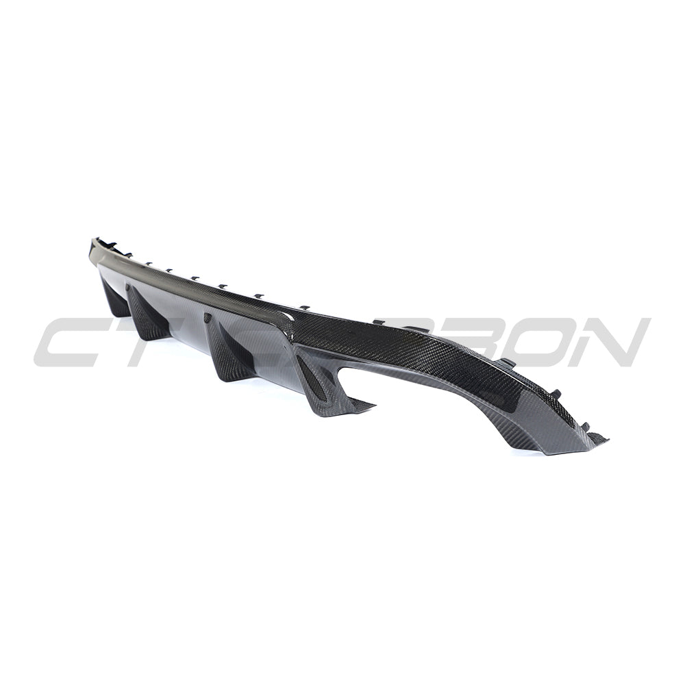 CT CARBON BMW G26 4 SERIES 2020+ CARBON FIBRE DIFFUSER - V2 | SWISS HOMOLOGATED