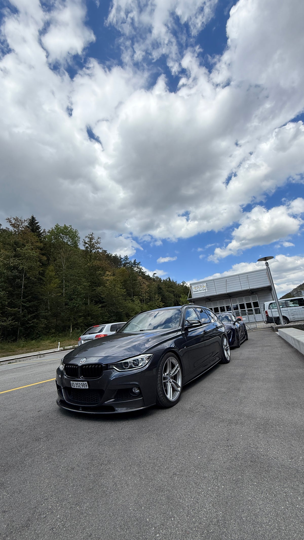 CT CARBON FRONT LIP BMW F30/F31 - MP STYLE | SWISS HOMOLOGATED
