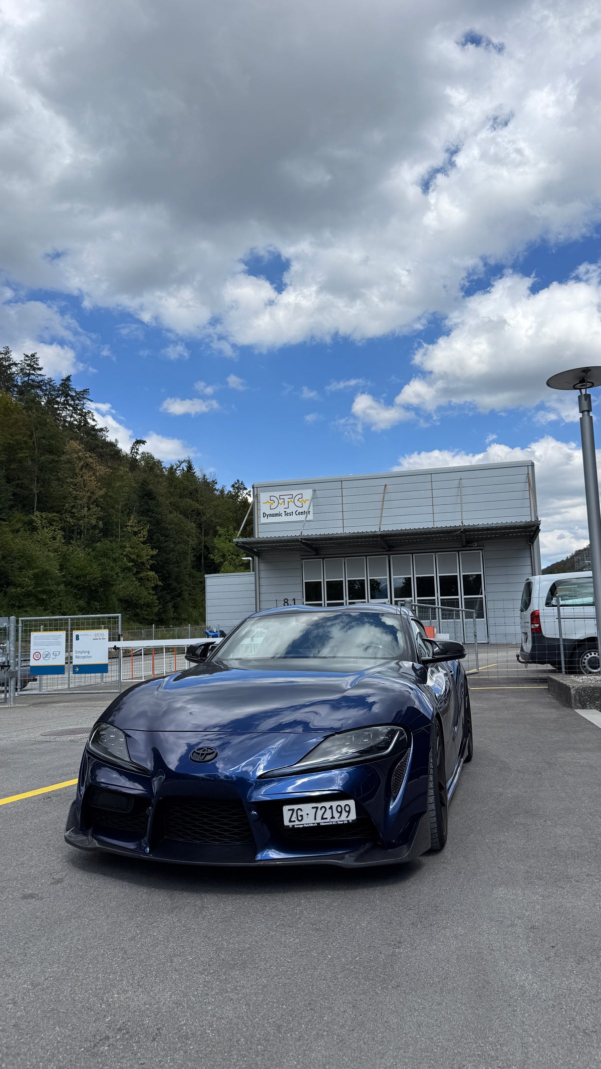 CT CARBON TOYOTA SUPRA 2019+ A90 CARBON FIBRE SPLITTER - V3 | SWISS HOMOLOGATED