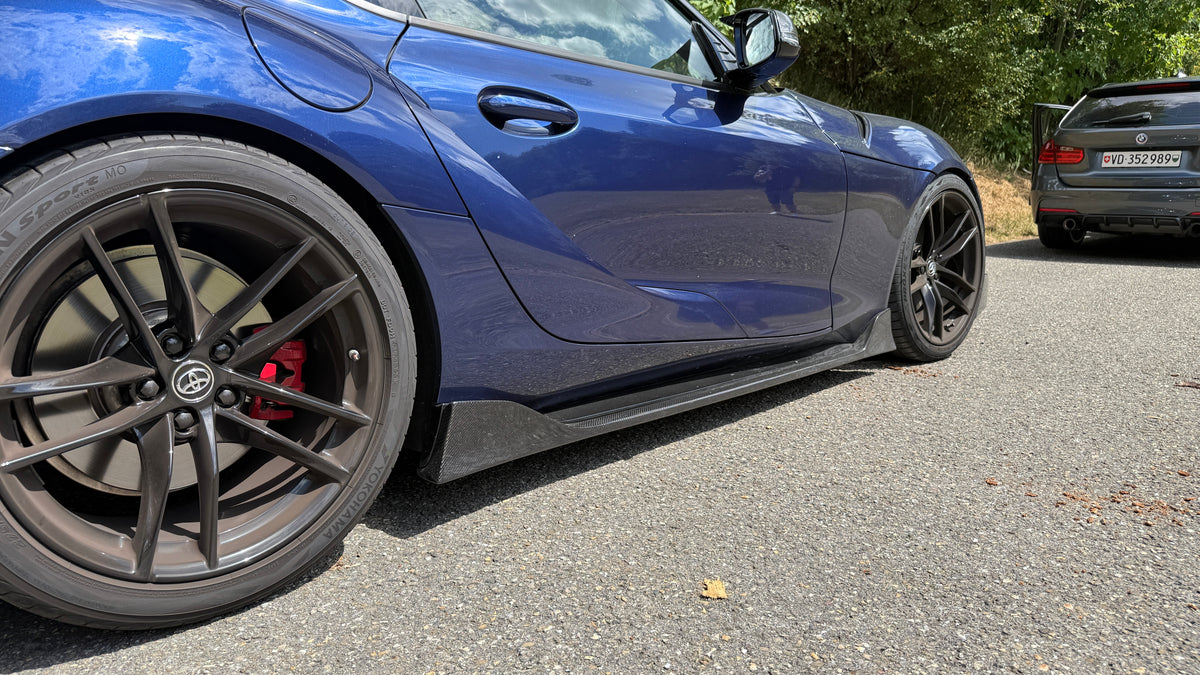 AUTOID CARBON SIDE SKIRTS TOYOTA SUPRA MK5 - ID-23 | SWISS HOMOLOGATED