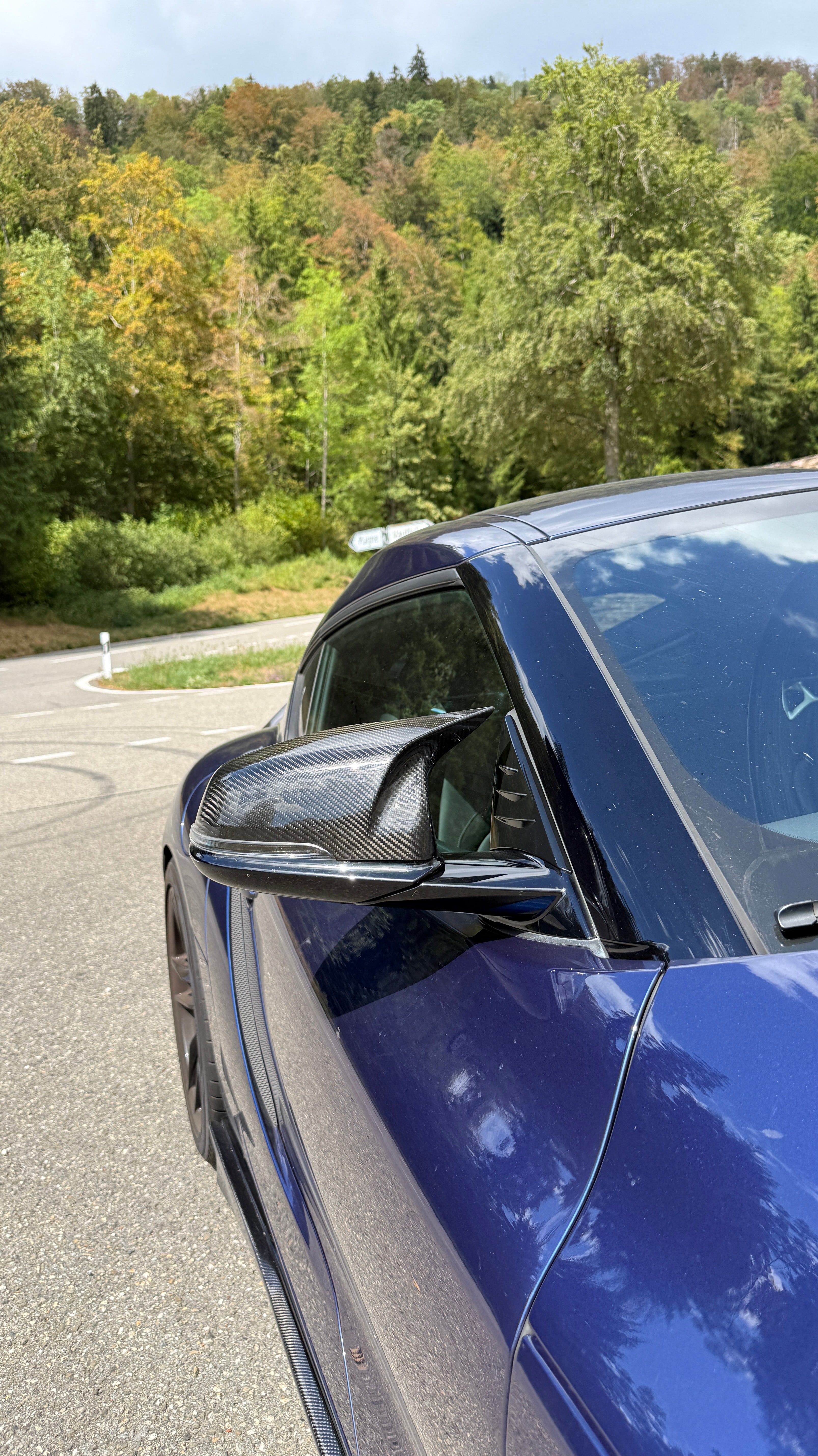 CT CARBON TOYOTA SUPRA A90 CARBON FIBRE MIRRORS V1 | SWISS HOMOLOGATED