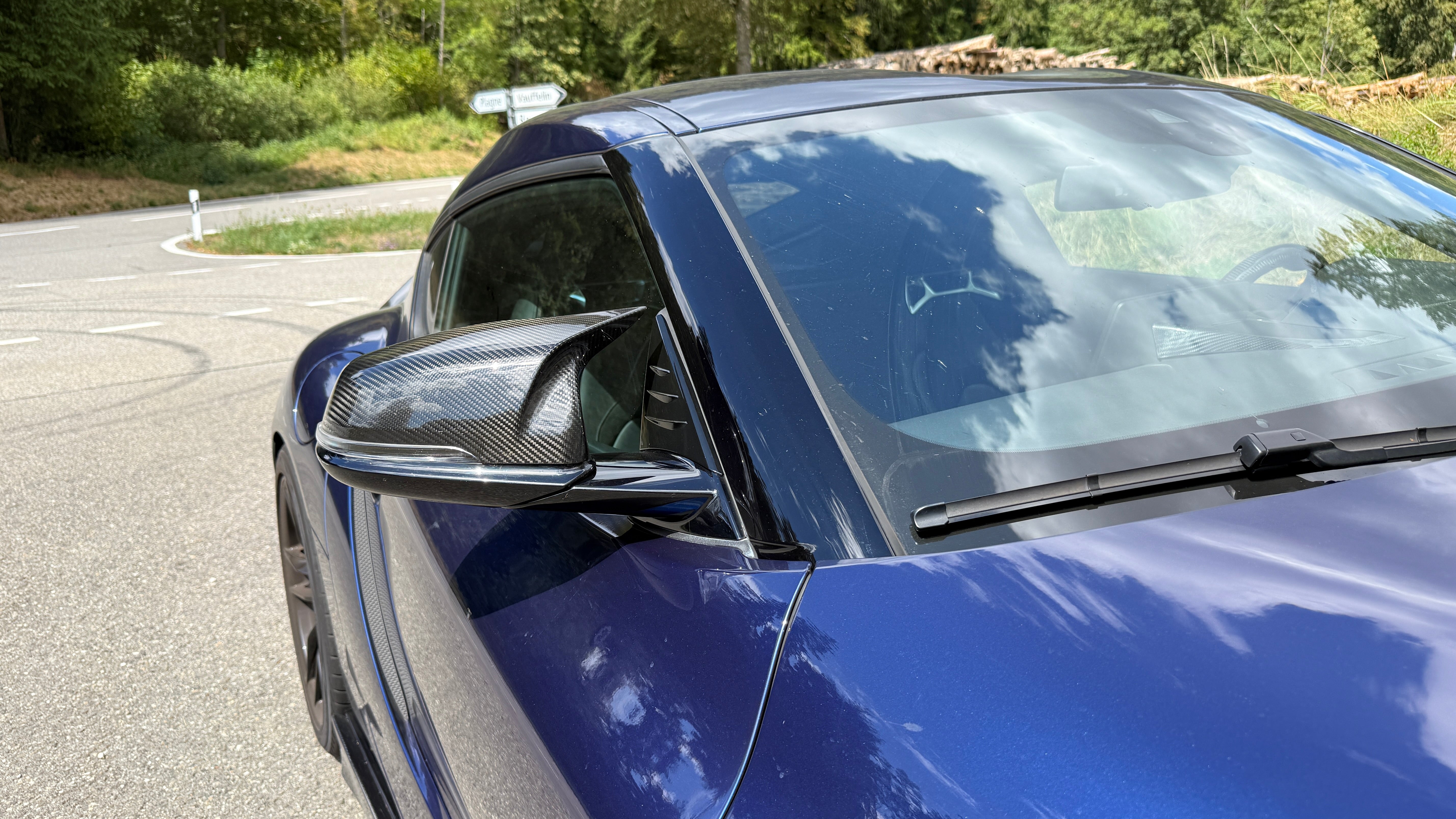 CT CARBON TOYOTA SUPRA A90 CARBON FIBRE MIRRORS V1 | SWISS HOMOLOGATED