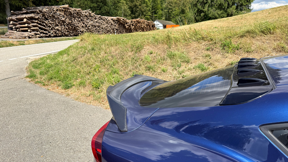 AUTOID PRE-PREG CARBON SPOILER TOYOTA SUPRA MK5 - TRE | SWISS HOMOLOGATED