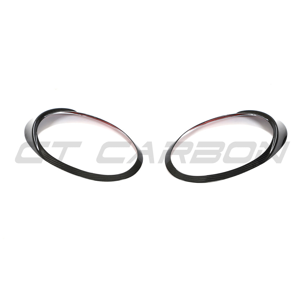 CT CARBON PORSCHE 991 911 2012-2021 CARBON FIBRE HEADLIGHT EYEBROWS | HOMOLOGATION IN PROCESS