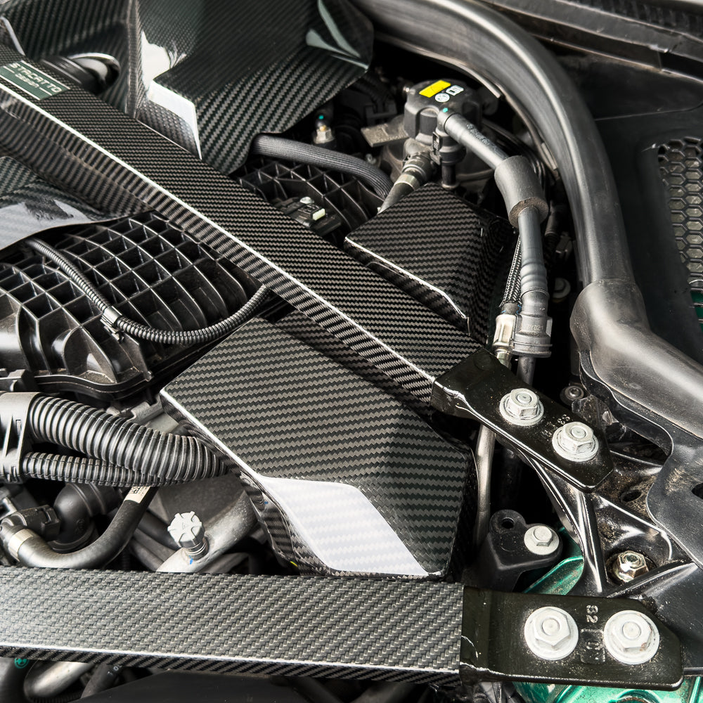 CT CARBON BMW M2 M3 & M4 G87/G80/G81/G82/G83 CARBON FIBRE ECU BATTERY TERMINAL COVER | NO HOMOLOGATION