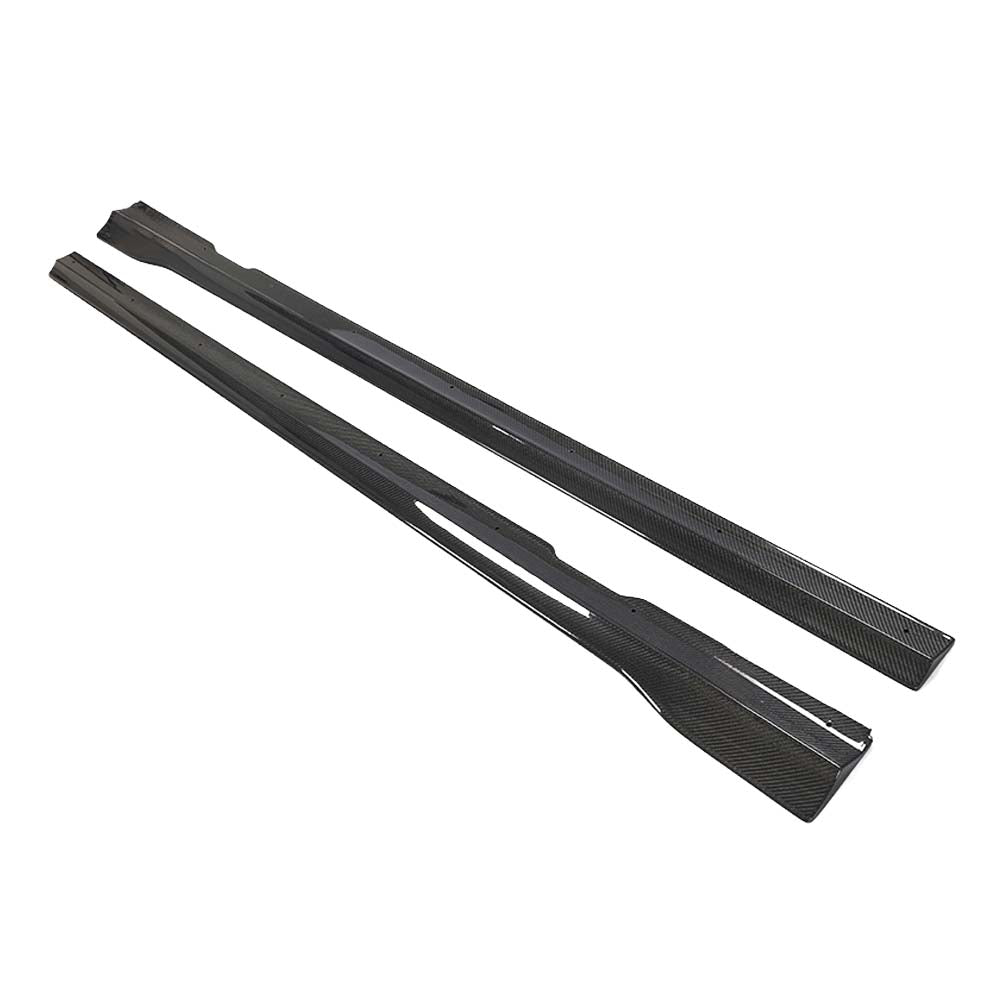 CT CARBON MERCEDES E-CLASS W213/S213 AMG (E43/E53/E63) 2016-2023 CARBON FIBRE SIDE SKIRTS | SWISS HOMOLOGATED