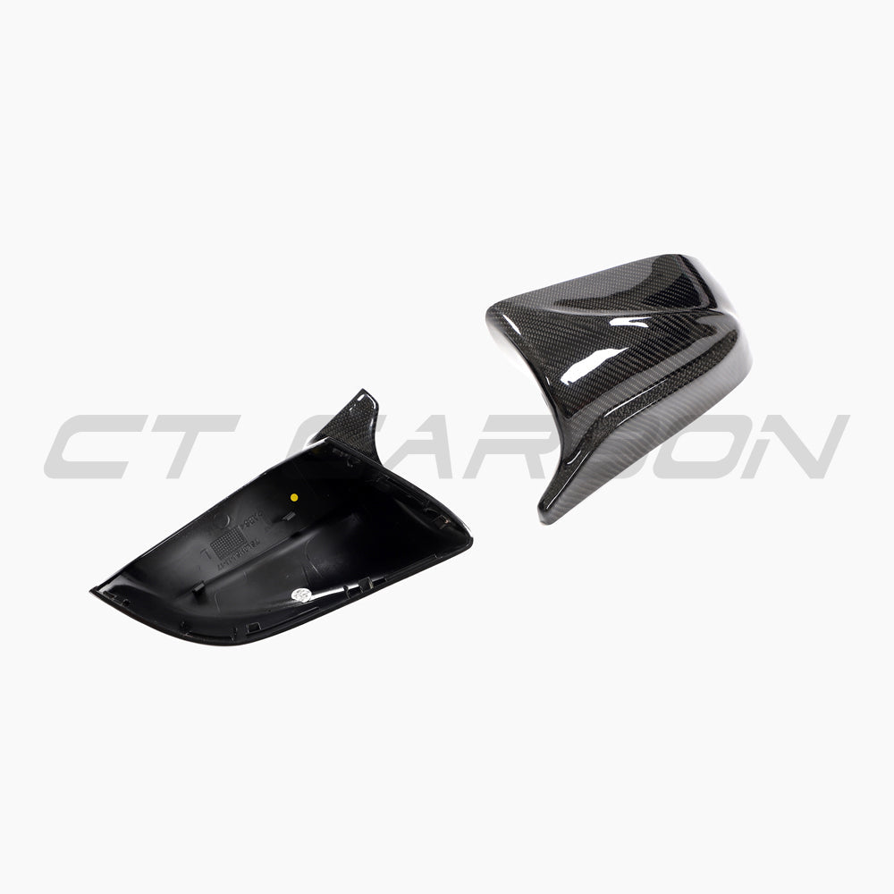 CT CARBON TESLA MODEL 3 2017+ CARBON FIBRE MIRRORS - V2 | SWISS HOMOLOGATED