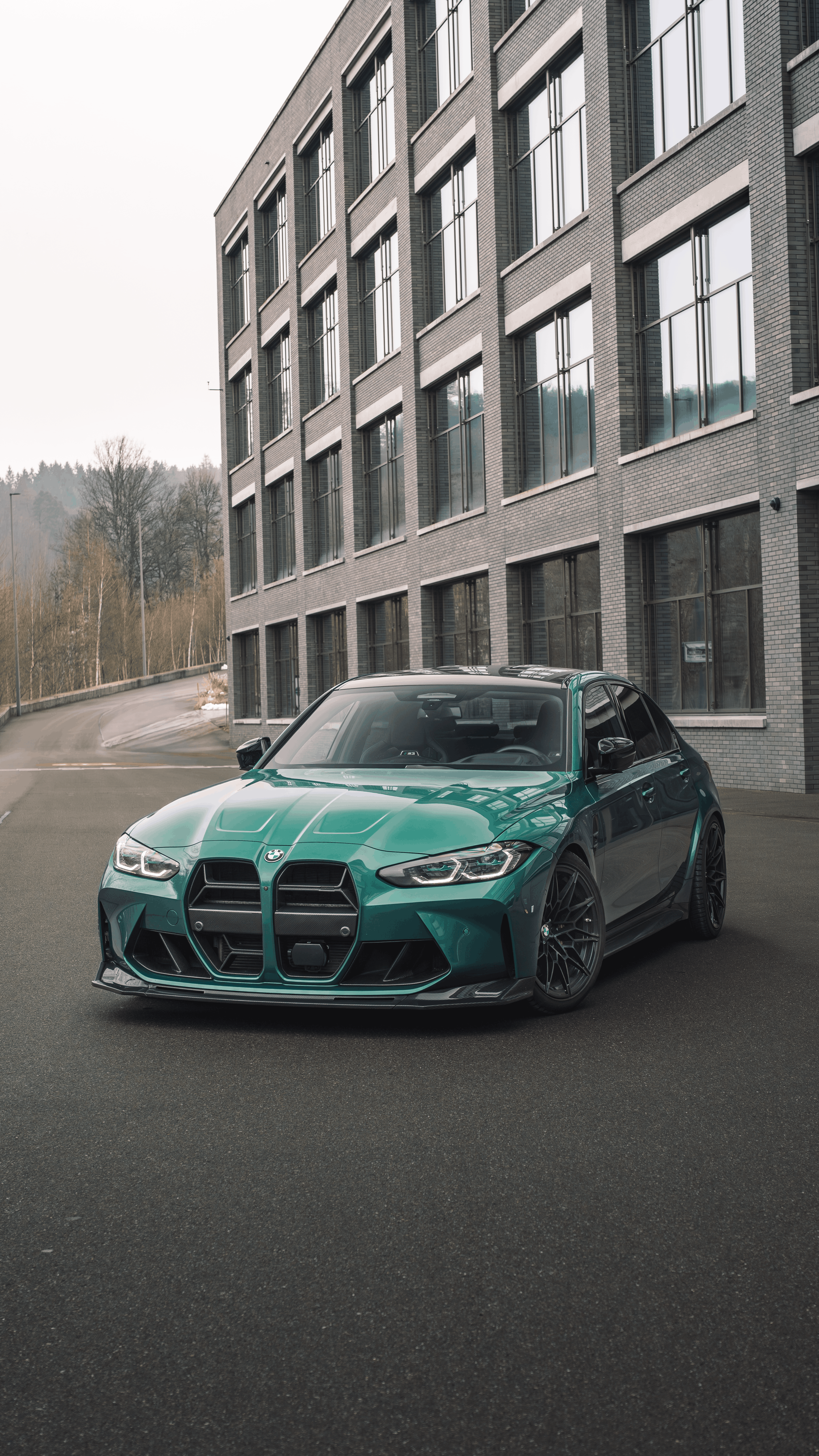 CT CARBON GRILLE WITH ACC BMW M3/M4 G8X - CSL STYLE | SWISS HOMOLOGATED