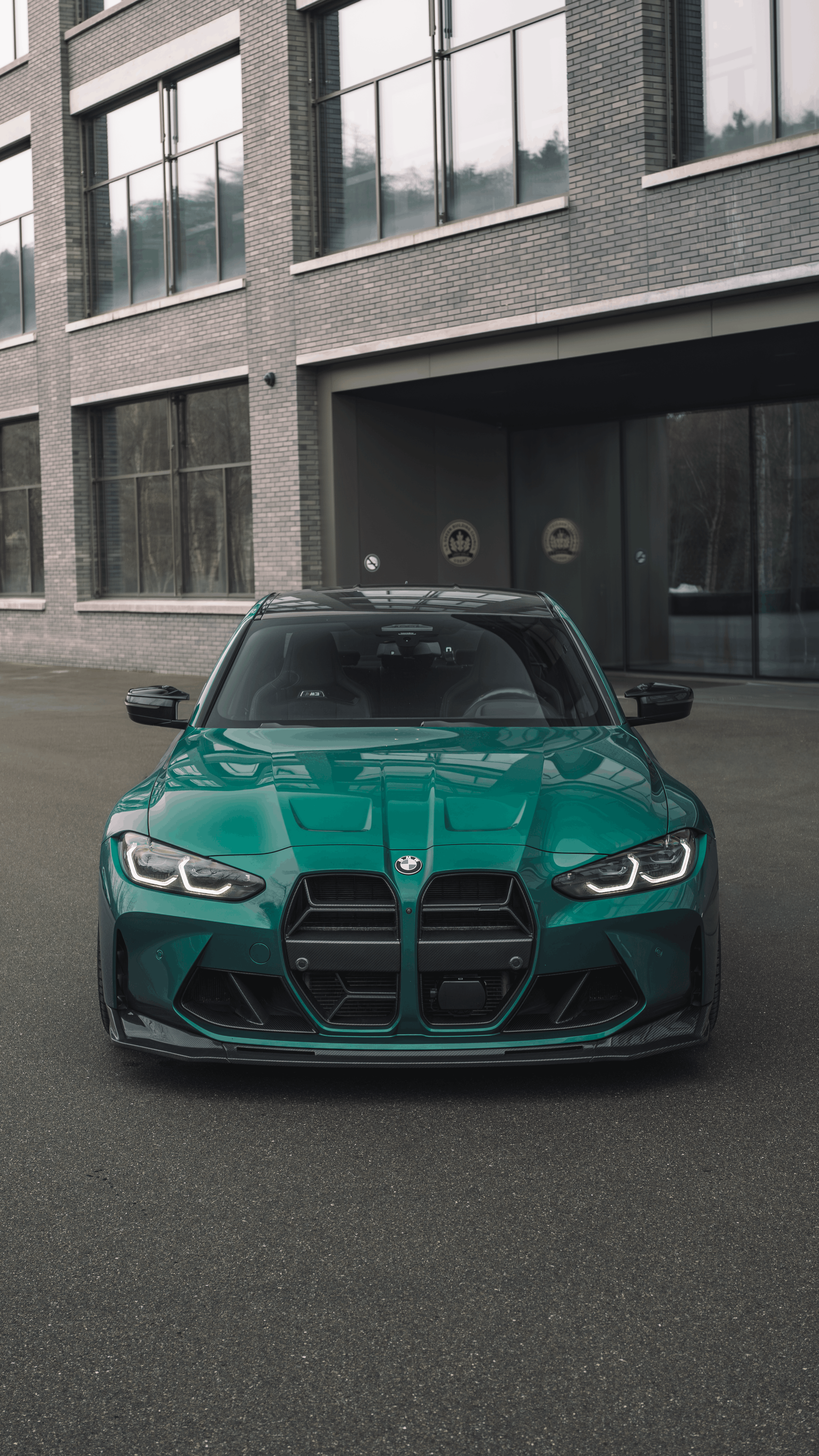 CT CARBON GRILLE WITH ACC BMW M3/M4 G8X - CSL STYLE | SWISS HOMOLOGATED