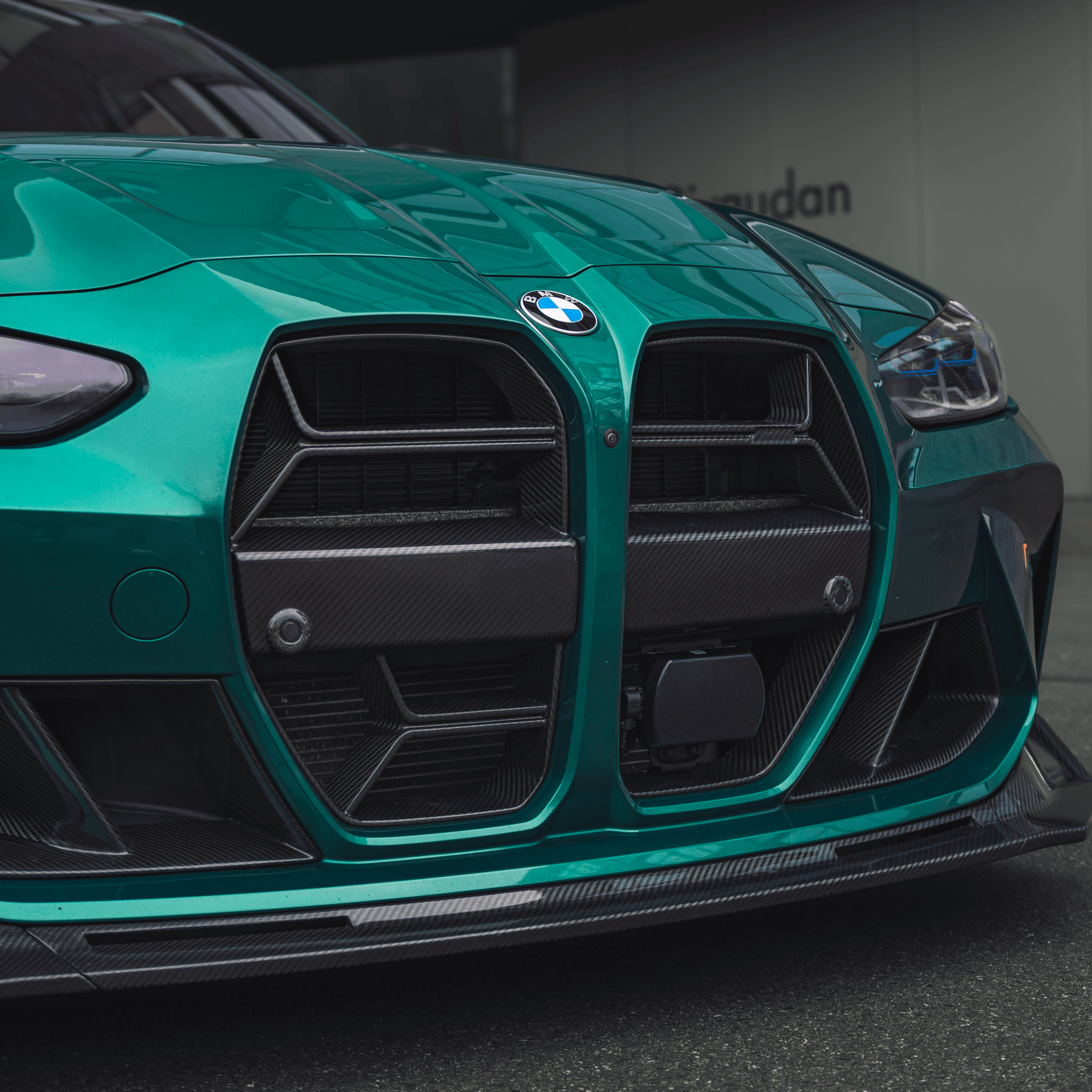 CT CARBON GRILLE WITH ACC BMW M3/M4 G8X - CSL STYLE | SWISS HOMOLOGATED