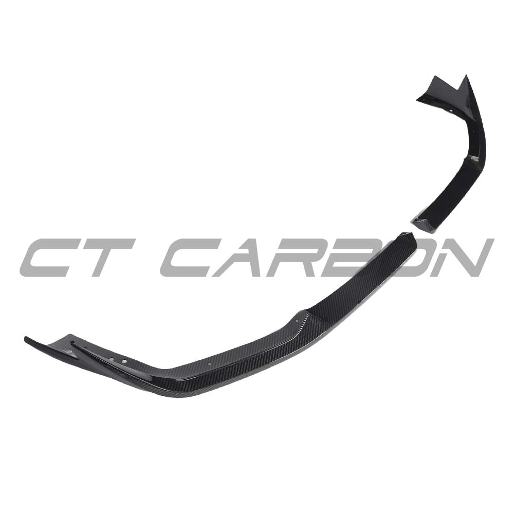 CT CARBON BMW F96 X6M PRE-LCI 2020-2023 CARBON FIBRE SPLITTER - V1 | HOMOLOGATION IN PROCESS