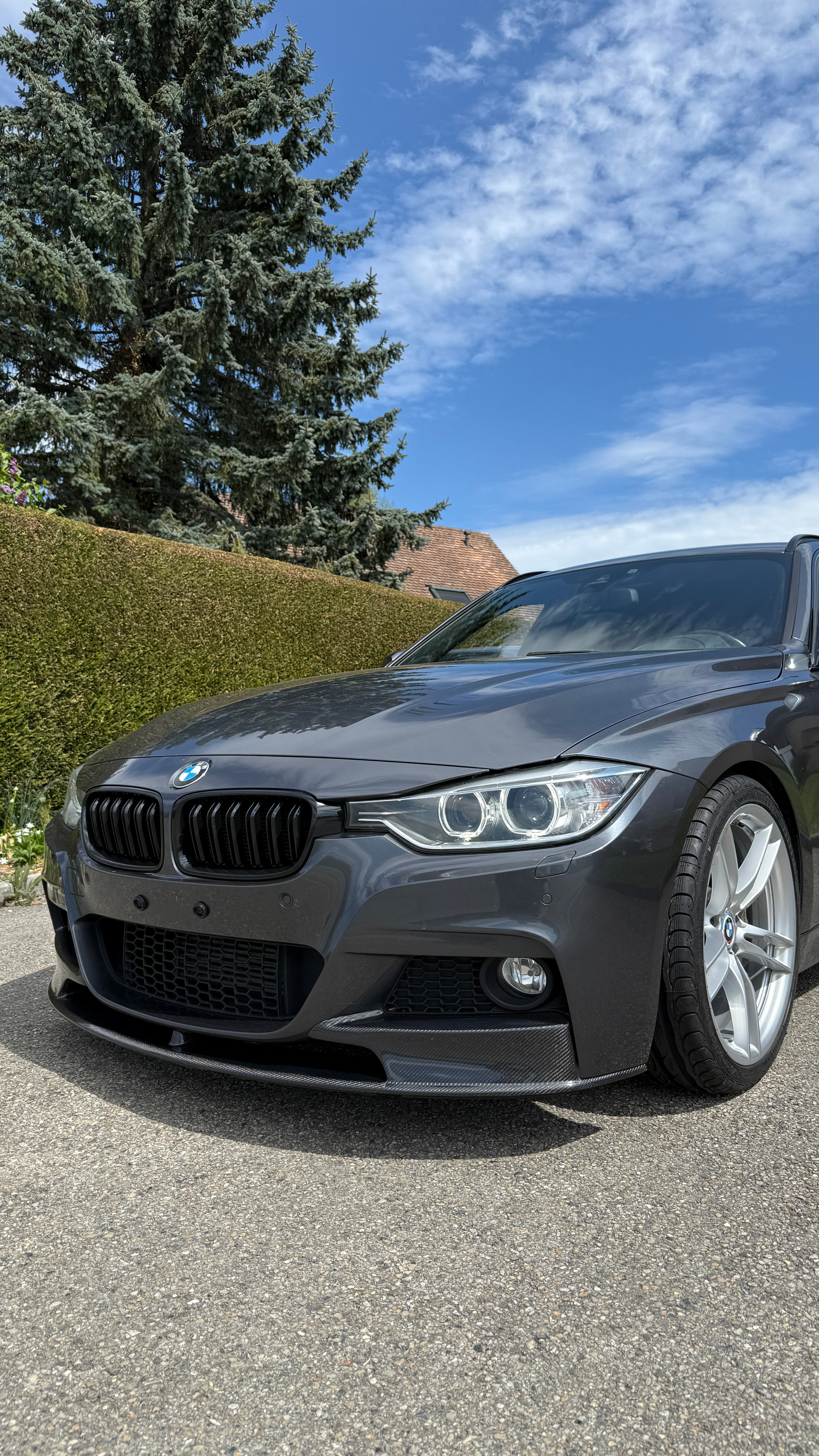 CT CARBON FRONT LIP BMW F30/F31 - MP STYLE | PRE-HOMOLOGATION OFFER