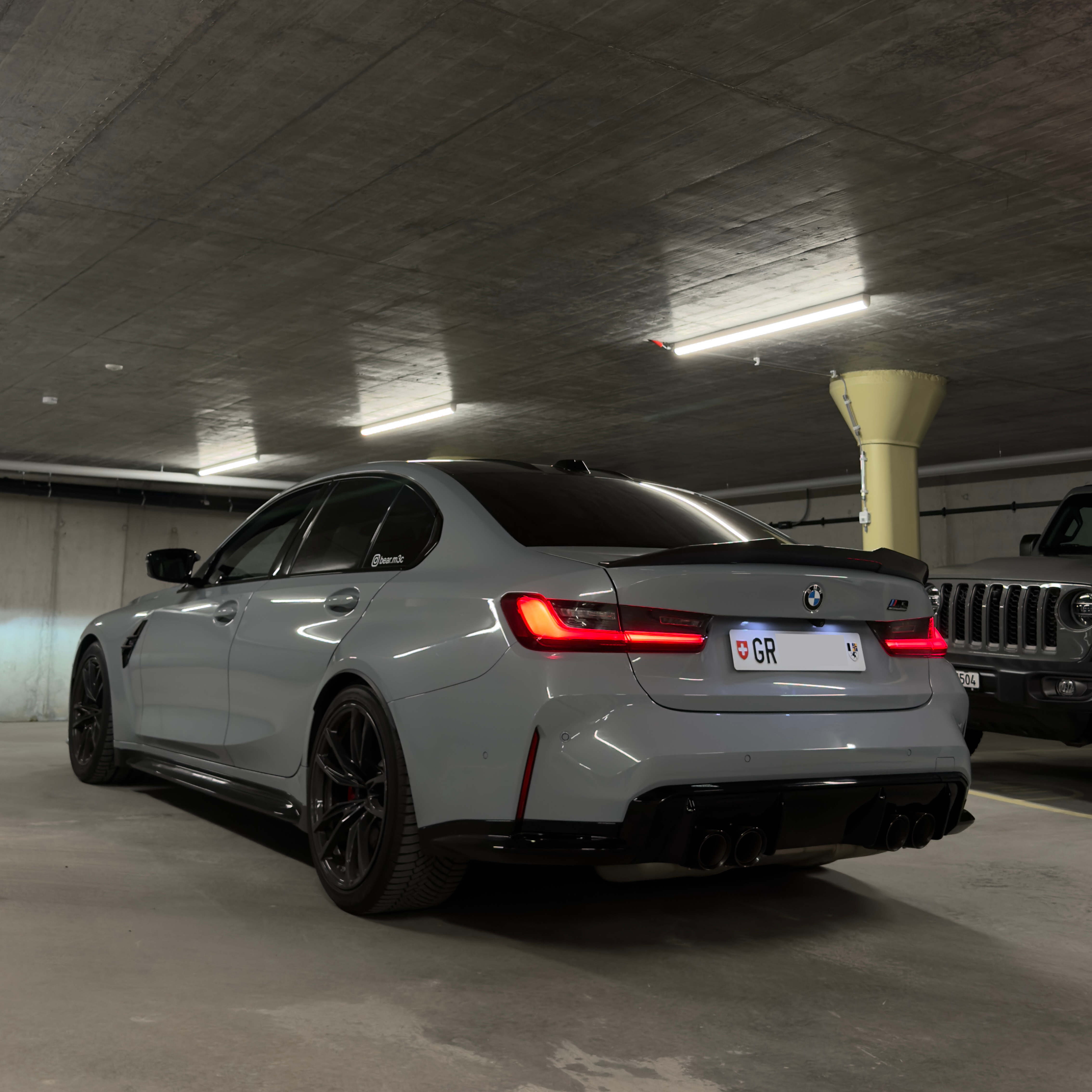 CT CARBON SPOILER BMW G20/G80 - PS STYLE | SWISS HOMOLOGATED
