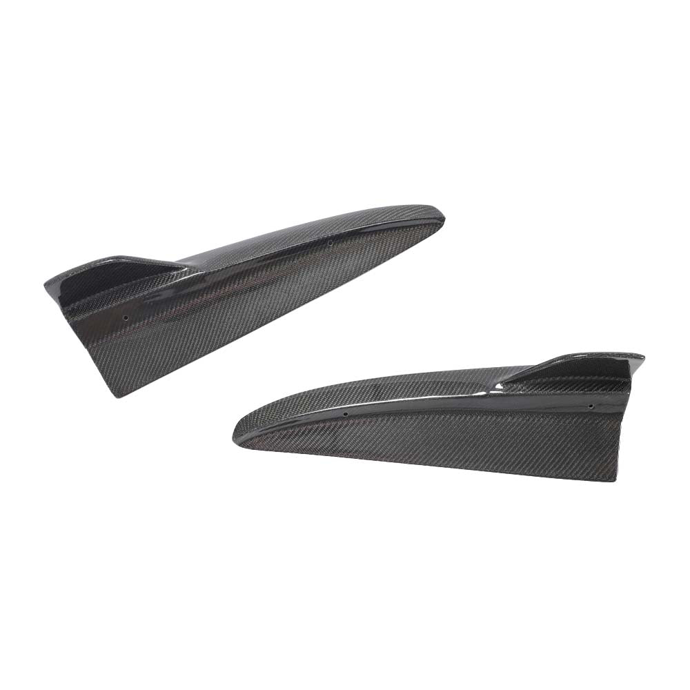CT CARBON MERCEDES W205 C-CLASS & C63 2015-2018 CARBON FIBRE SPLITTER CORNERS | HOMOLOGATION IN PROCESS
