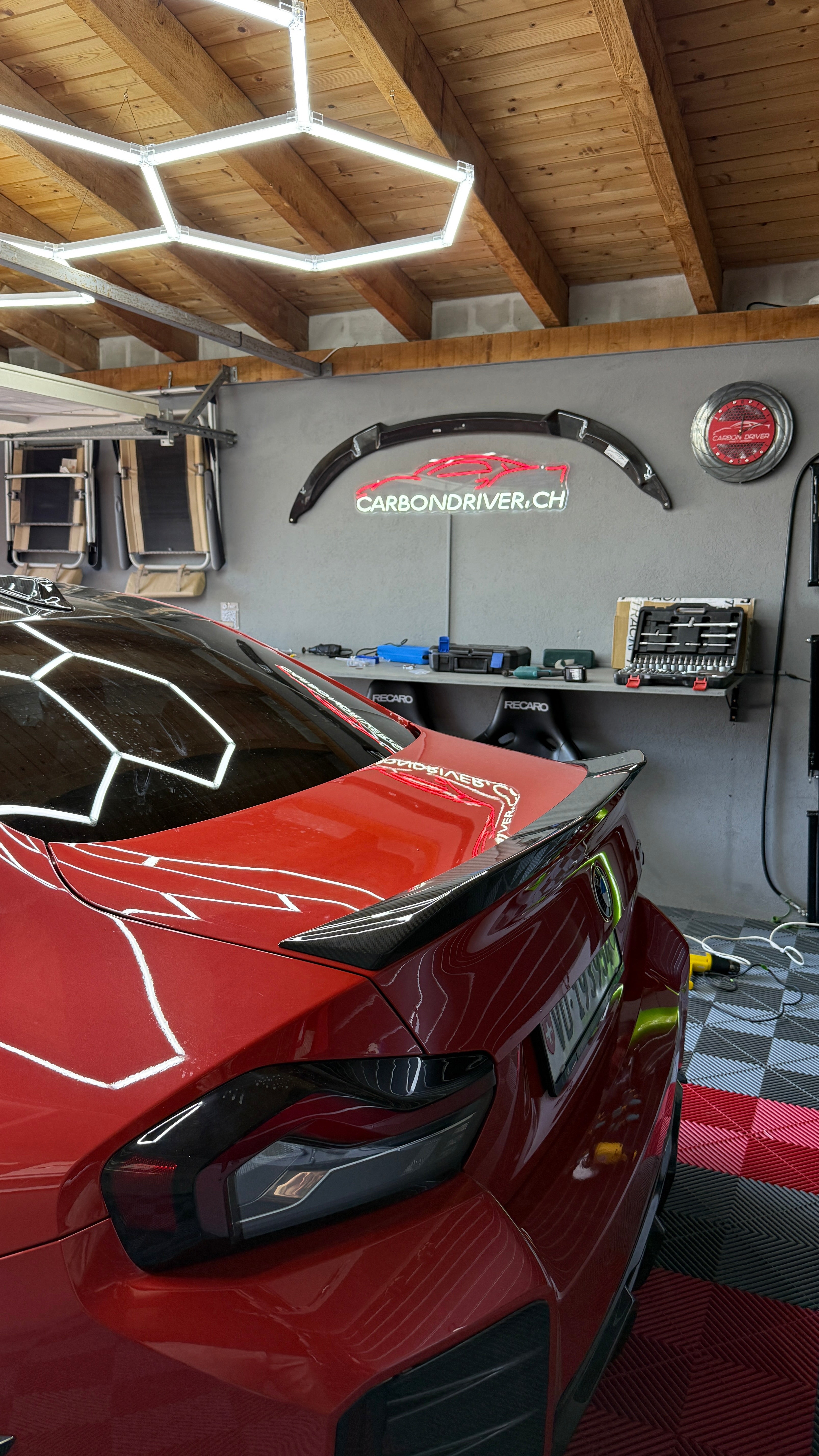 TRE CARBON SPOILER BMW M2 G87 - ID-01 STYLE | SWISS HOMOLOGATED
