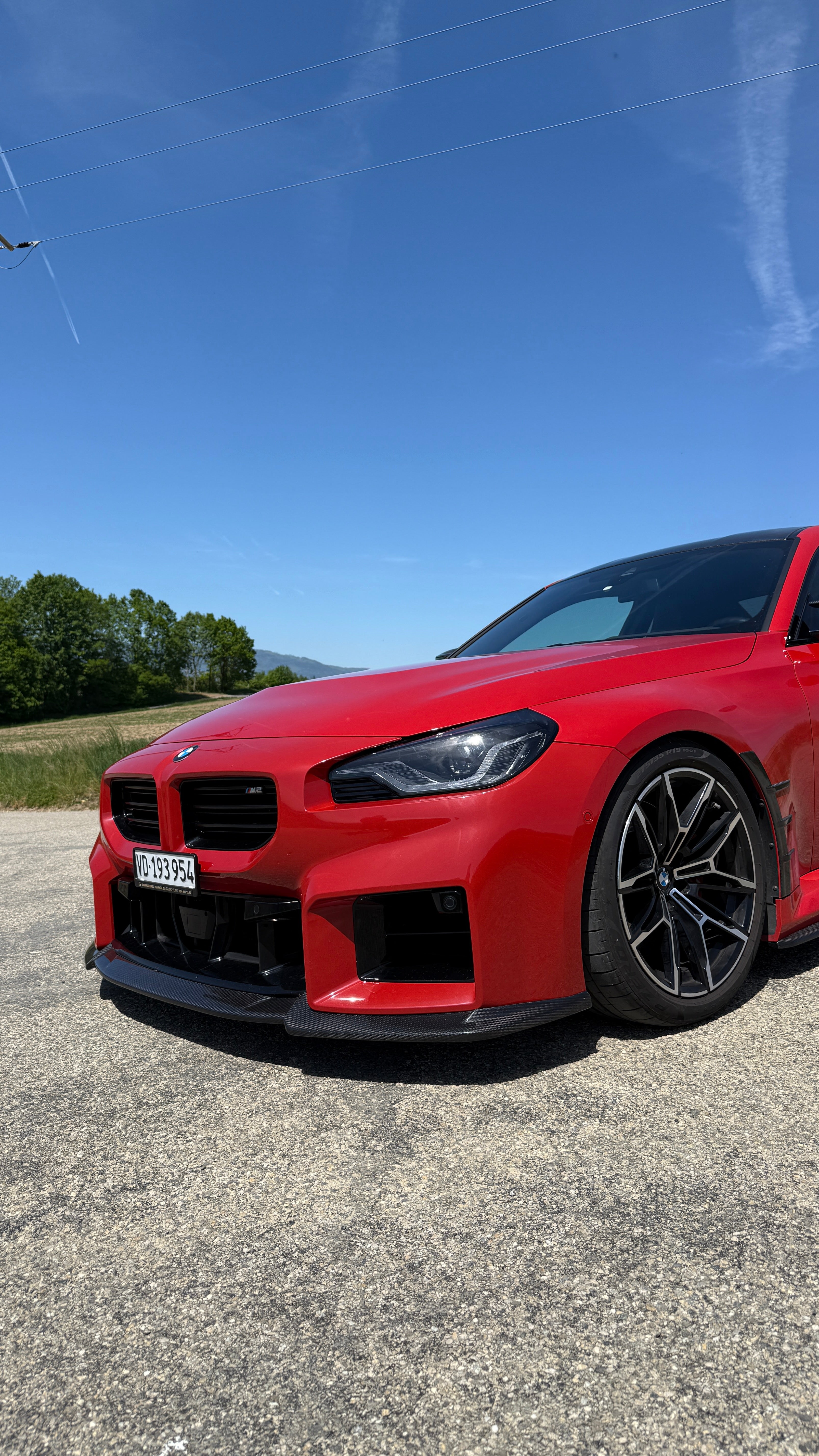 CT CARBON FRONT LIP BMW M2 G87 - CT DESIGN | SWISS HOMOLOGATED