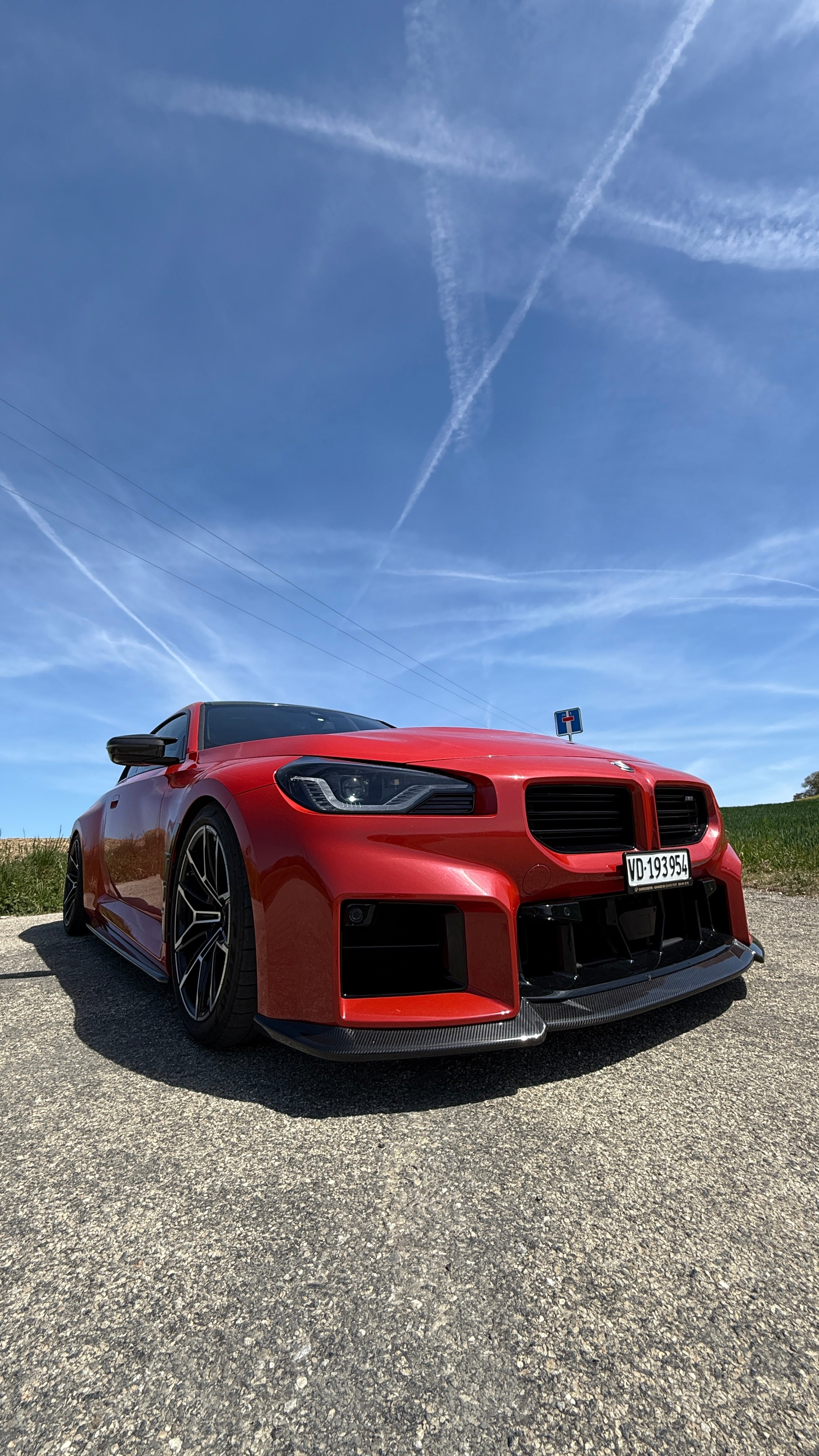 CT CARBON FRONT LIP BMW M2 G87 - CT DESIGN | SWISS HOMOLOGATED