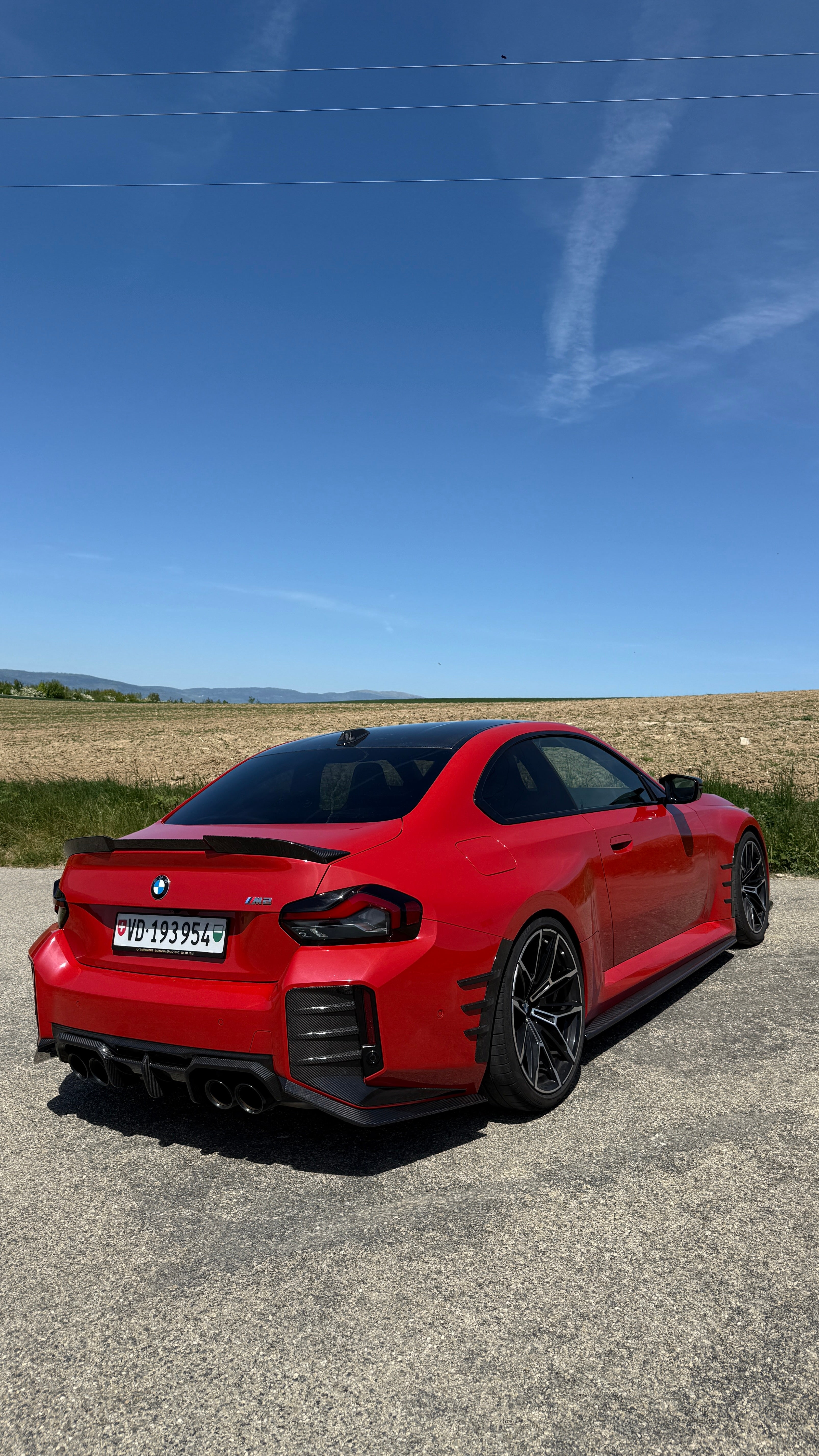 TRE CARBON SPOILER BMW M2 G87 - ID-01 STYLE | SWISS HOMOLOGATED