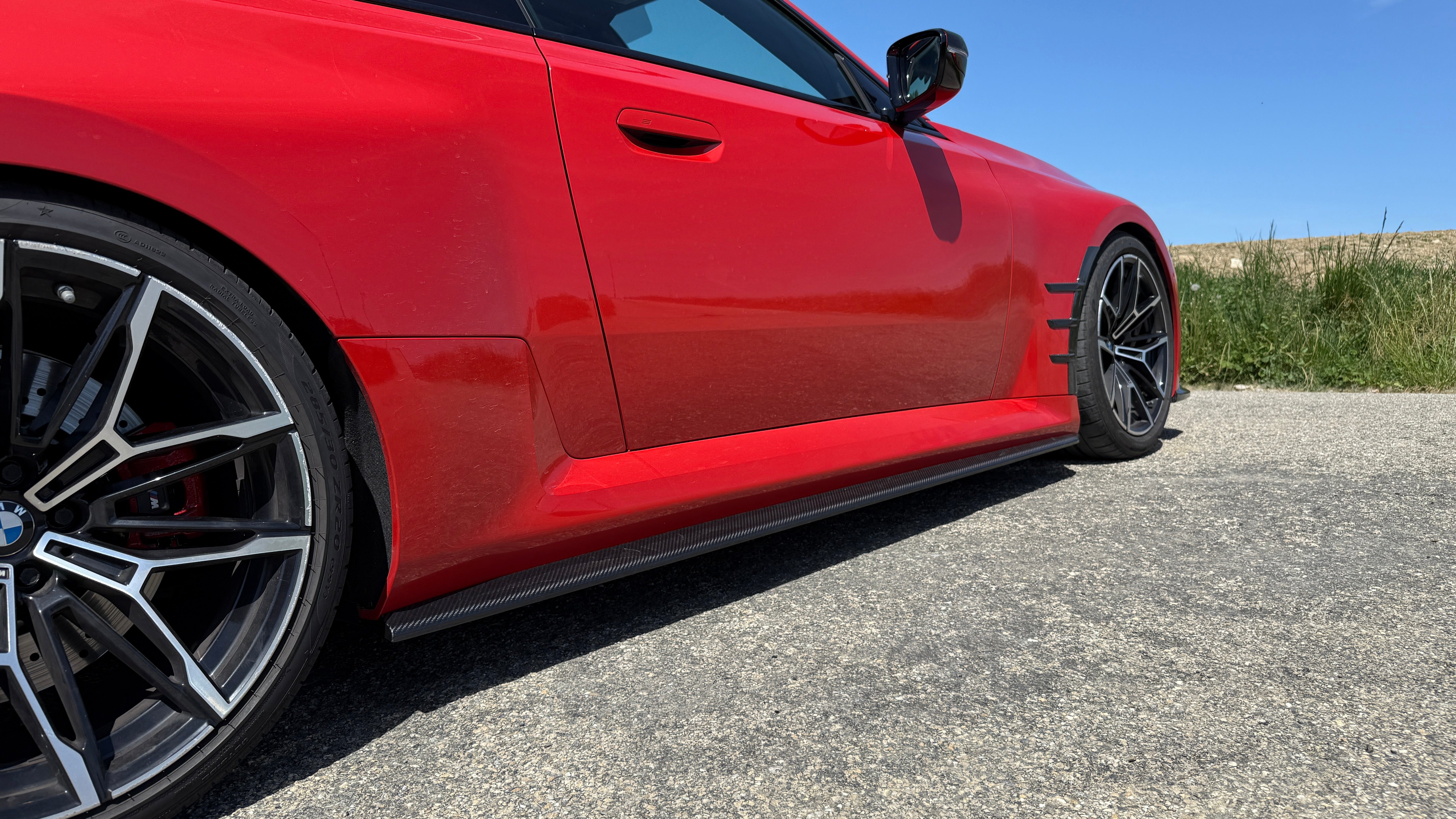 CT CARBON SIDE SKIRTS BMW M2 G87 - CT DESIGN | SWISS HOMOLOGATED