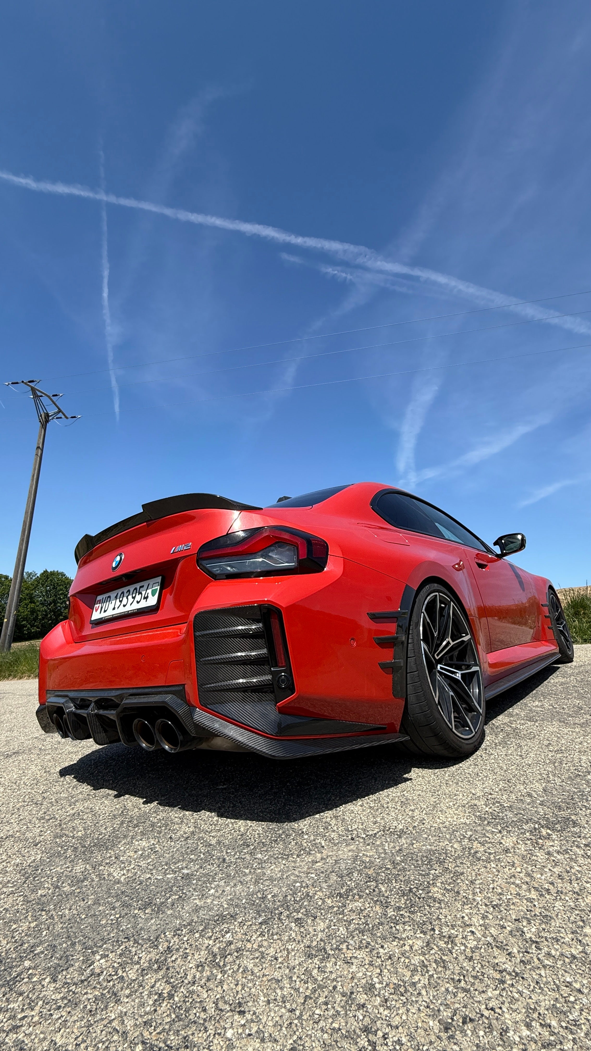 CT CARBON DIFFUSER BMW M2 G87 - CT DESIGN | SWISS HOMOLOGATED