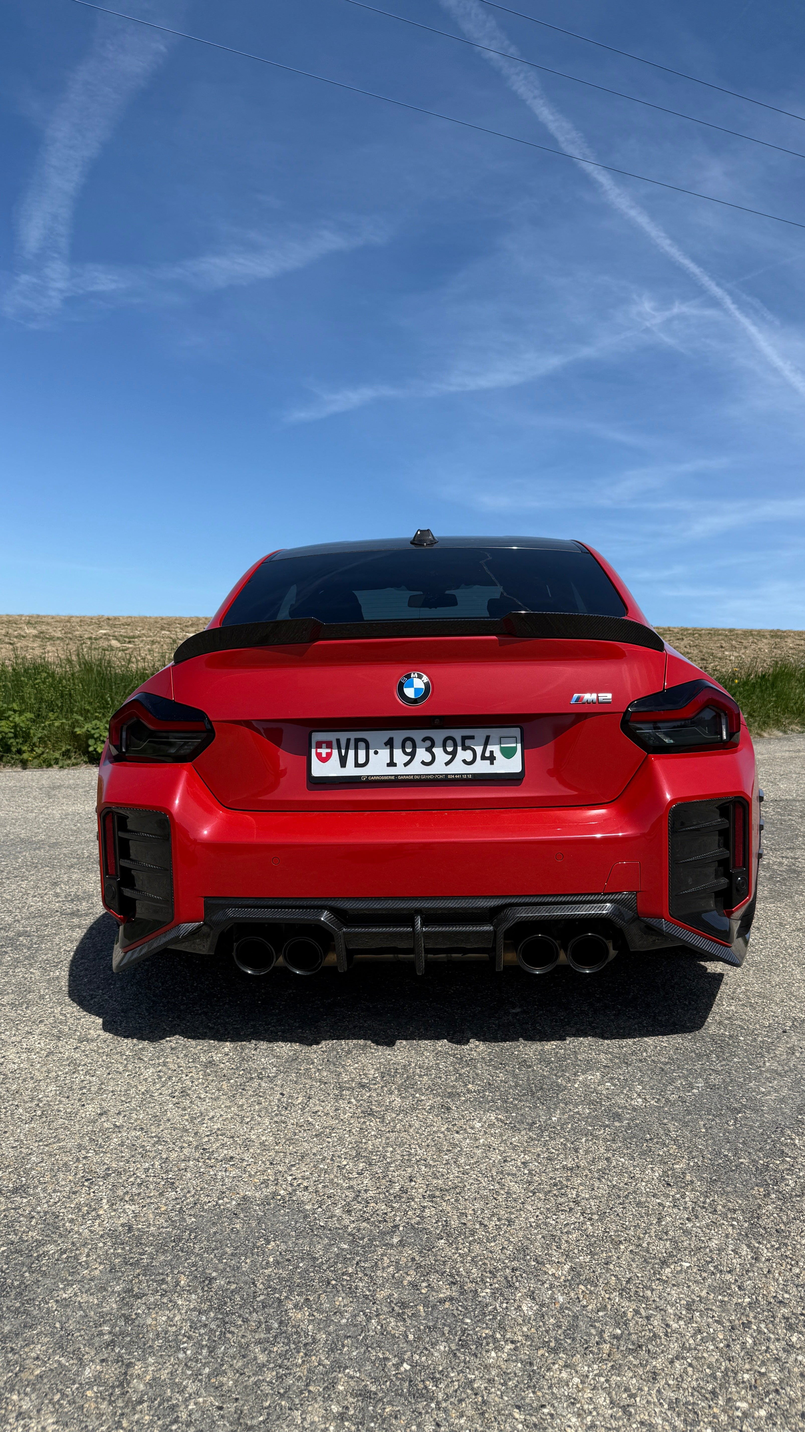 CT CARBON DIFFUSER BMW M2 G87 - CT DESIGN | SWISS HOMOLOGATED