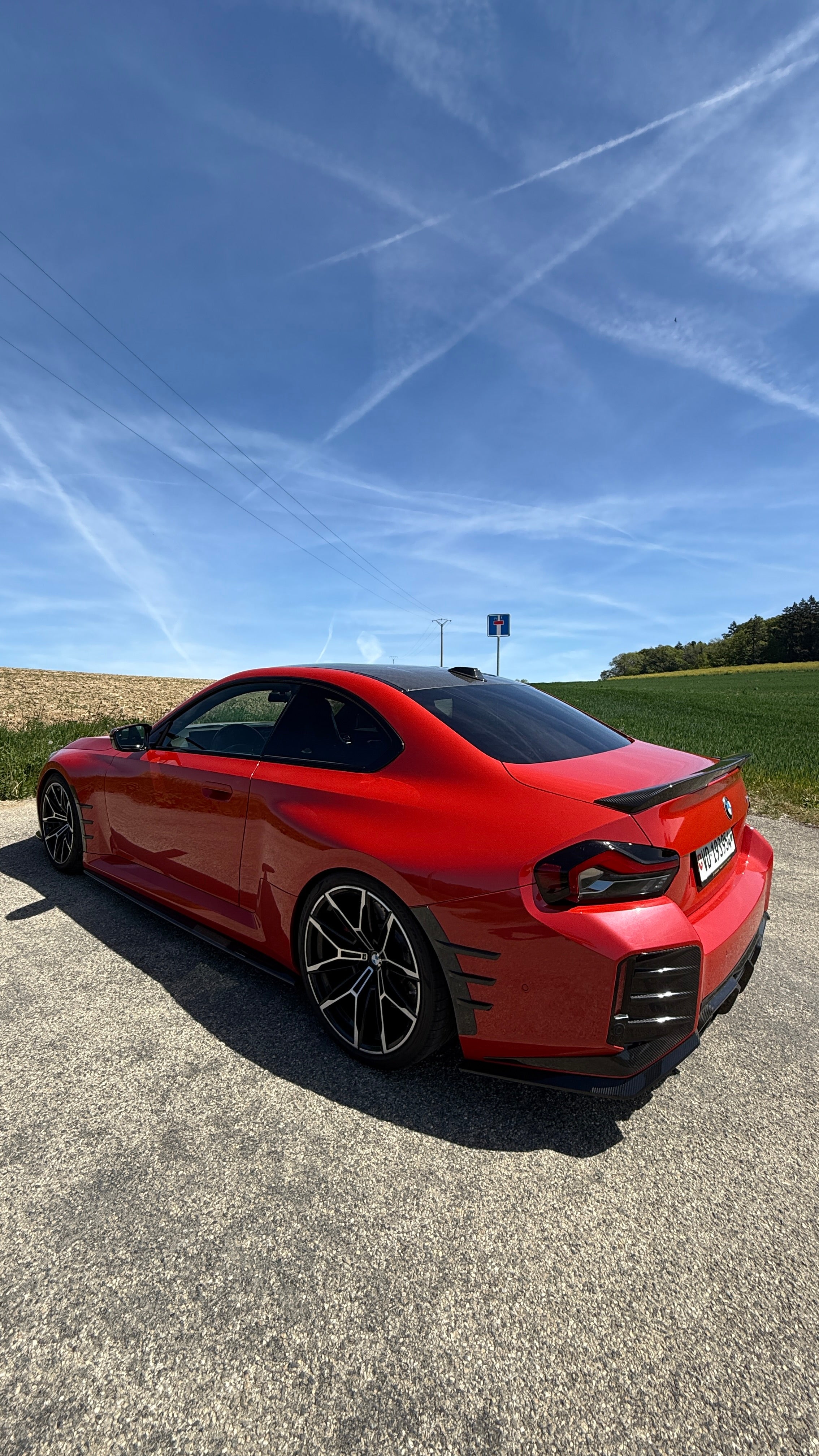 TRE CARBON SPOILER BMW M2 G87 - ID-01 STYLE | SWISS HOMOLOGATED