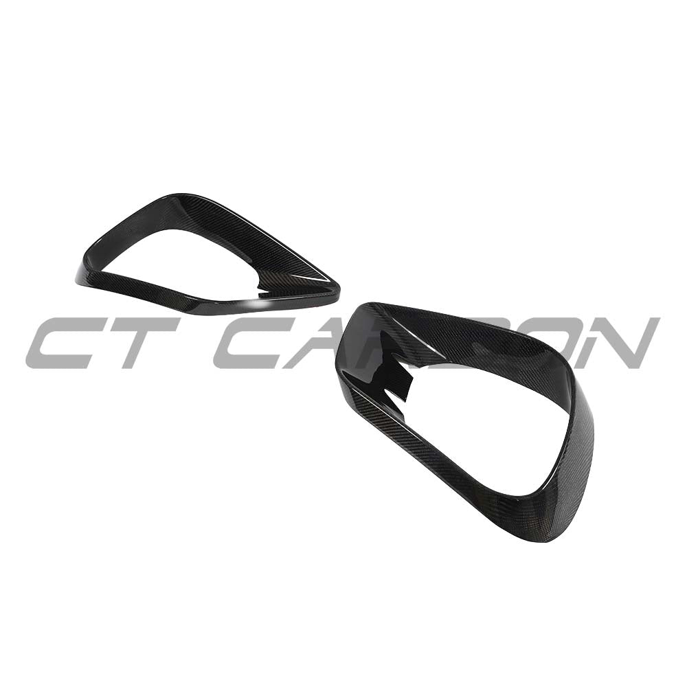 CT CARBON MERCEDES E-CLASS 2017-2020 CARBON FIBRE FRONT BUMPER TRIMS | HOMOLOGATION IN PROCESS