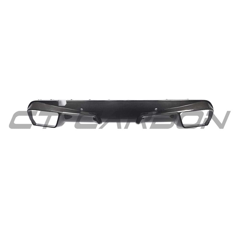 CT CARBON BMW F96 X6M 2020-2023 CARBON FIBRE DIFFUSER - V2 | SWISS HOMOLOGATED