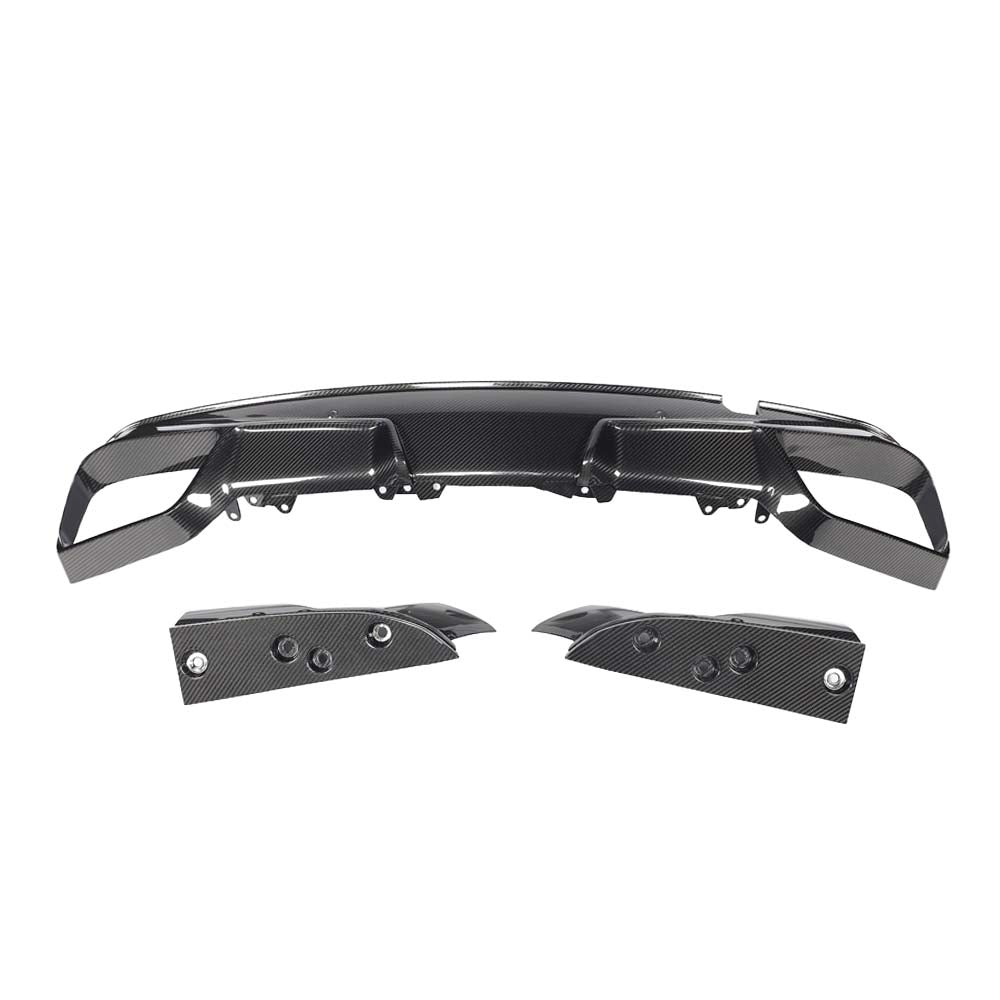 CT CARBON BMW F96 X6M 2020-2023 CARBON FIBRE DIFFUSER - V2 | SWISS HOMOLOGATED