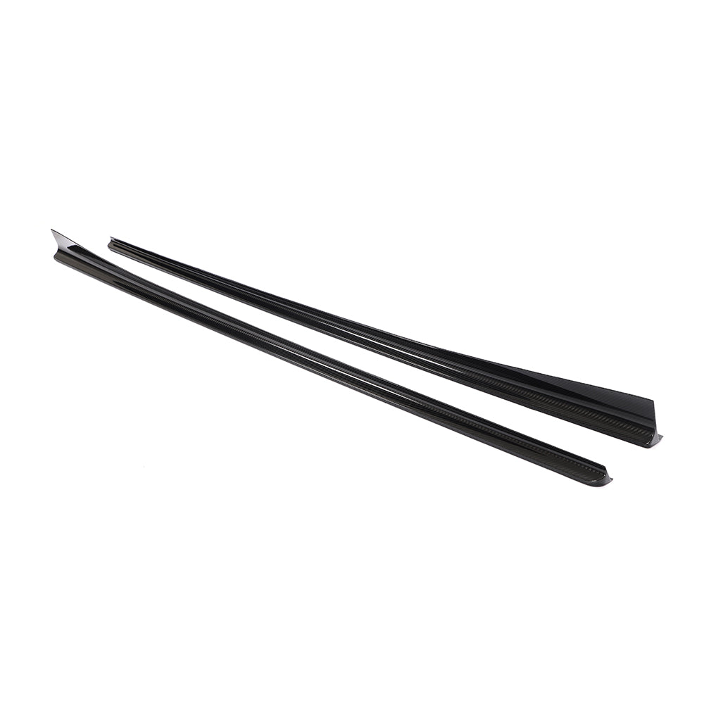 CT CARBON BMW 8 SERIES & M8 G15/F92 2019-2025 CARBON FIBRE SIDE SKIRTS - V1 | SWISS HOMOLOGATED