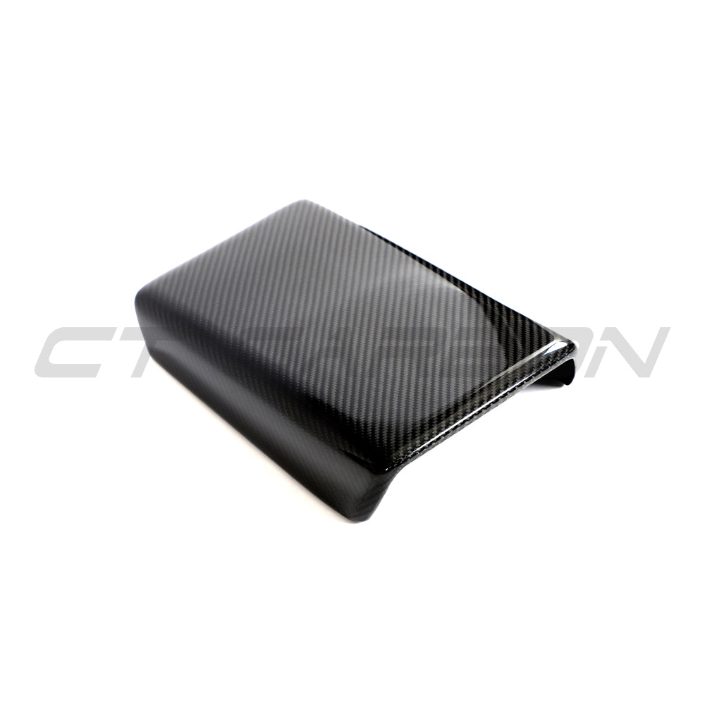 CT CARBON TESLA MODEL 3 & Y 2017+ CARBON FIBRE ARM REST COVER | NO HOMOLOGATION