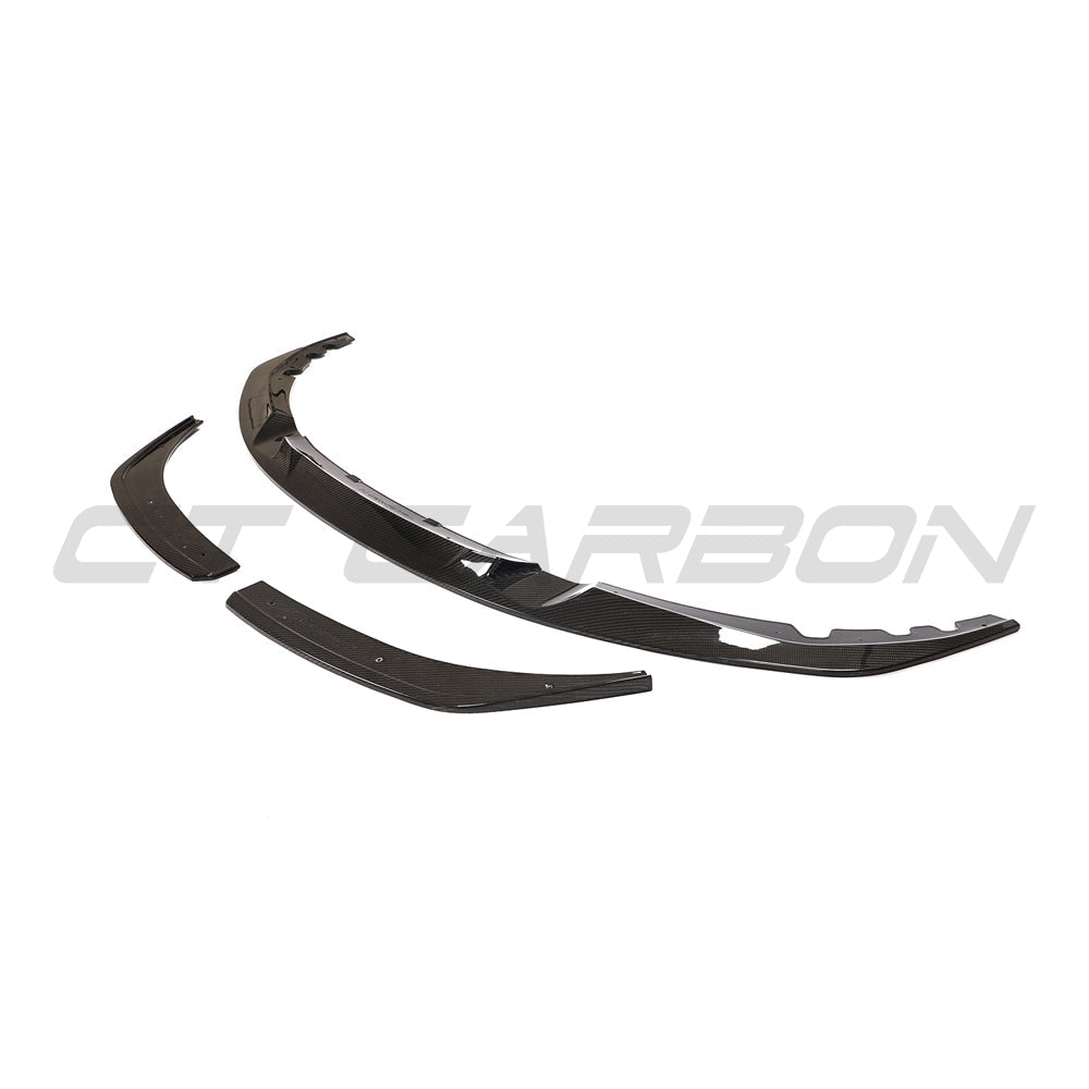 CT CARBON BMW 4 SERIES 2020+ G22/G23 CARBON FIBRE SPLITTER - V2 | HOMOLOGATION IN PROCESS
