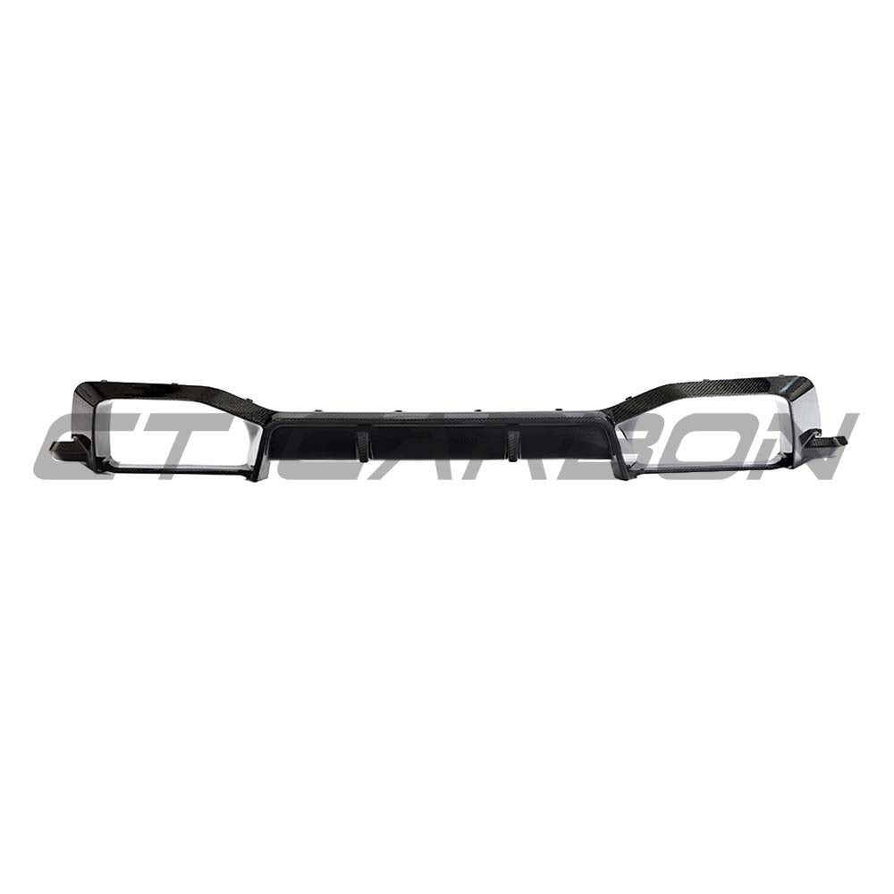CT CARBON BMW G02 X4/F98 X4M PRE-LCI 2019-2021 CARBON FIBRE DIFFUSER | SWISS HOMOLOGATED