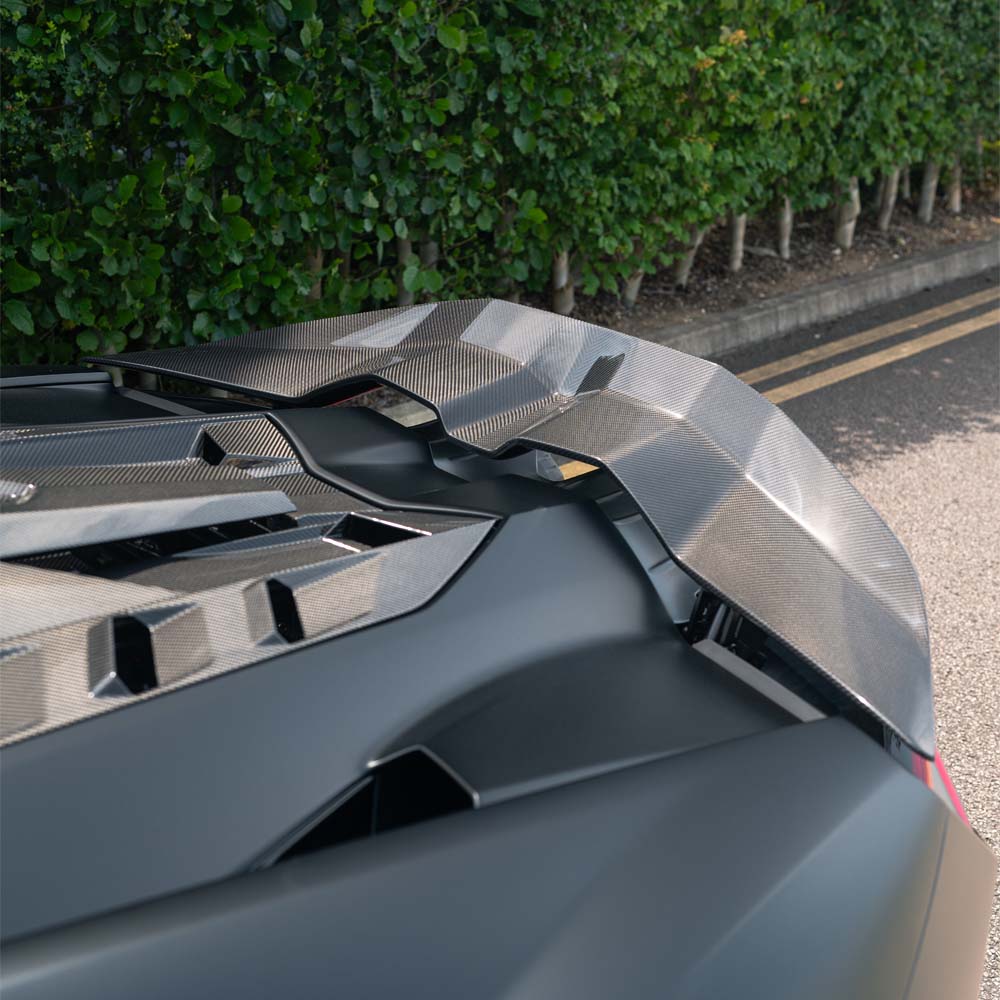 CT CARBON LAMBORGHINI REVUELTO CARBON FIBRE SPOILER - CT DESIGN | SWISS HOMOLOGATED