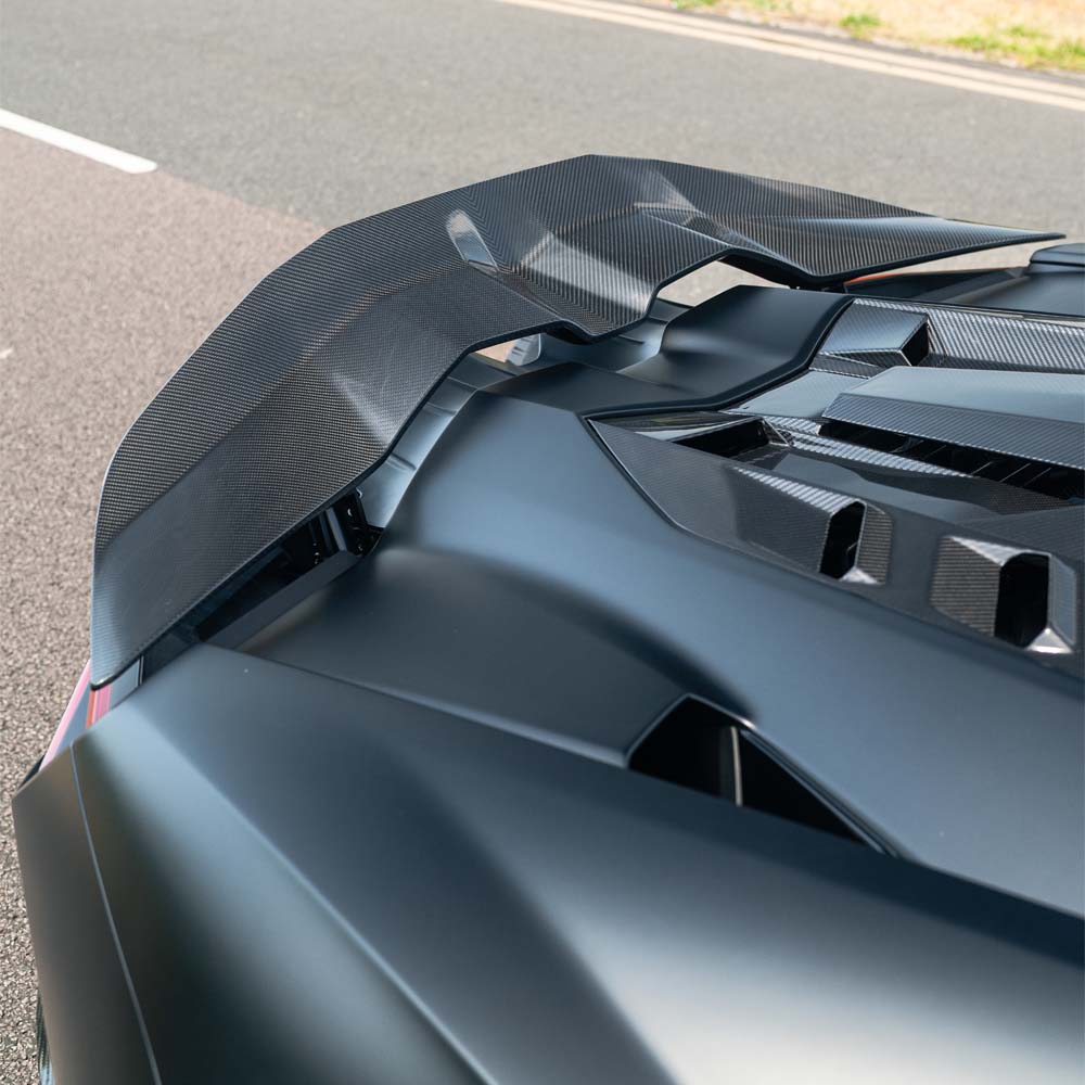 CT CARBON LAMBORGHINI REVUELTO CARBON FIBRE SPOILER - CT DESIGN | SWISS HOMOLOGATED