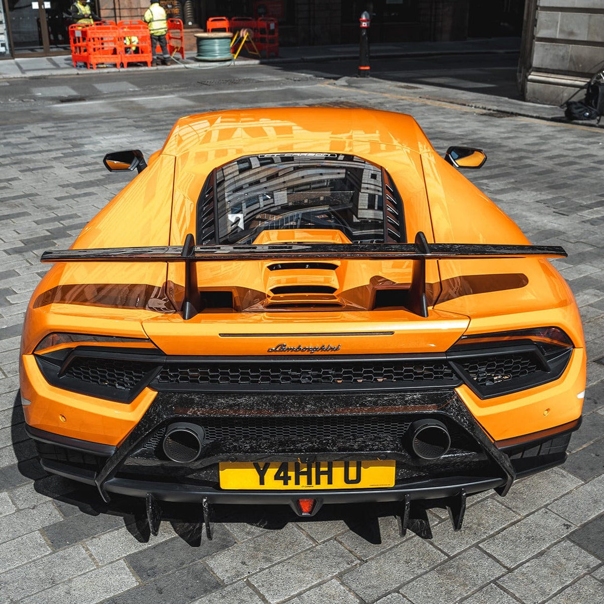CT CARBON LAMBORGHINI HURACAN PERFORMANTE DIFFUSER EXTENSIONS - CT DESIGN | SWISS HOMOLOGATED