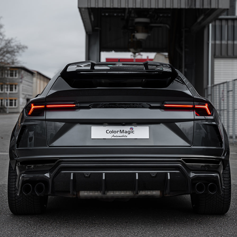 CT CARBON LAMBORGHINI URUS CARBON FIBRE DIFFUSER - CT DESIGN | SWISS HOMOLOGATED