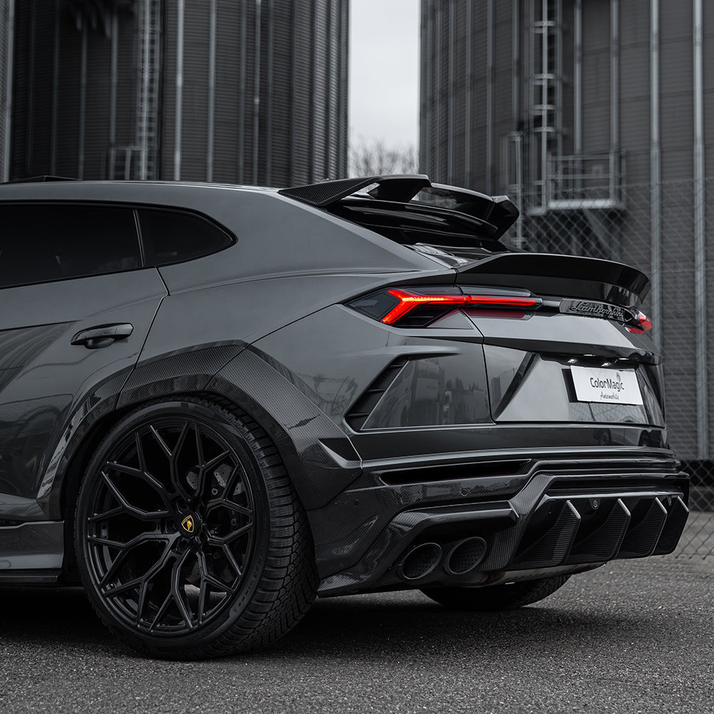 CT CARBON LAMBORGHINI URUS CARBON FIBRE DIFFUSER - CT DESIGN | SWISS HOMOLOGATED