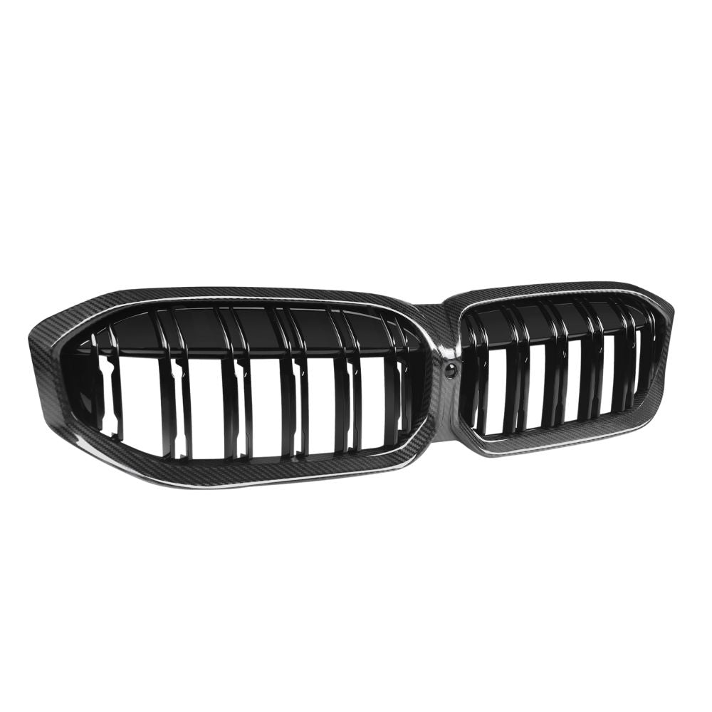 CT CARBON BMW 3 SERIES G20/G21 LCI 2022+ CARBON FIBRE DOUBLE SLAT GRILLE | HOMOLOGATION IN PROCESS