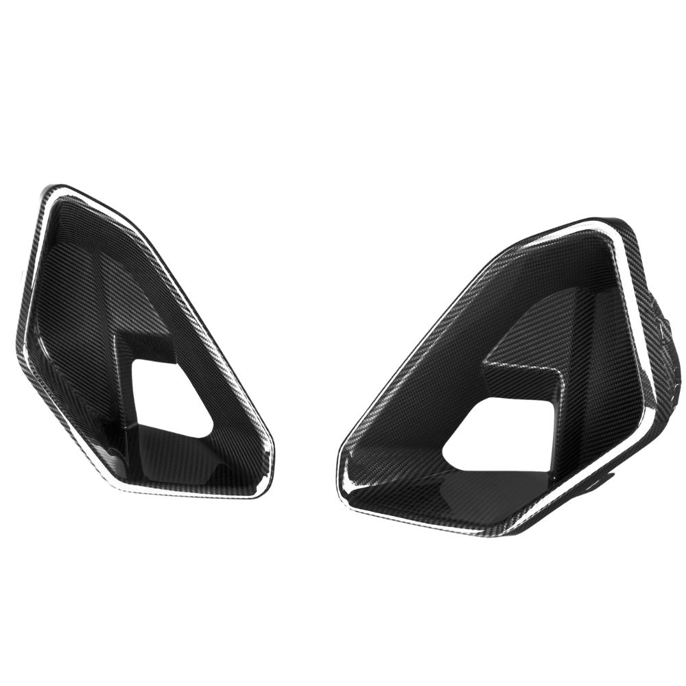 CT CARBON BMW X6 G06 LCI 2024+ CARBON FIBRE FRONT BUMPER DUCTS | HOMOLOGATION IN PROCESS