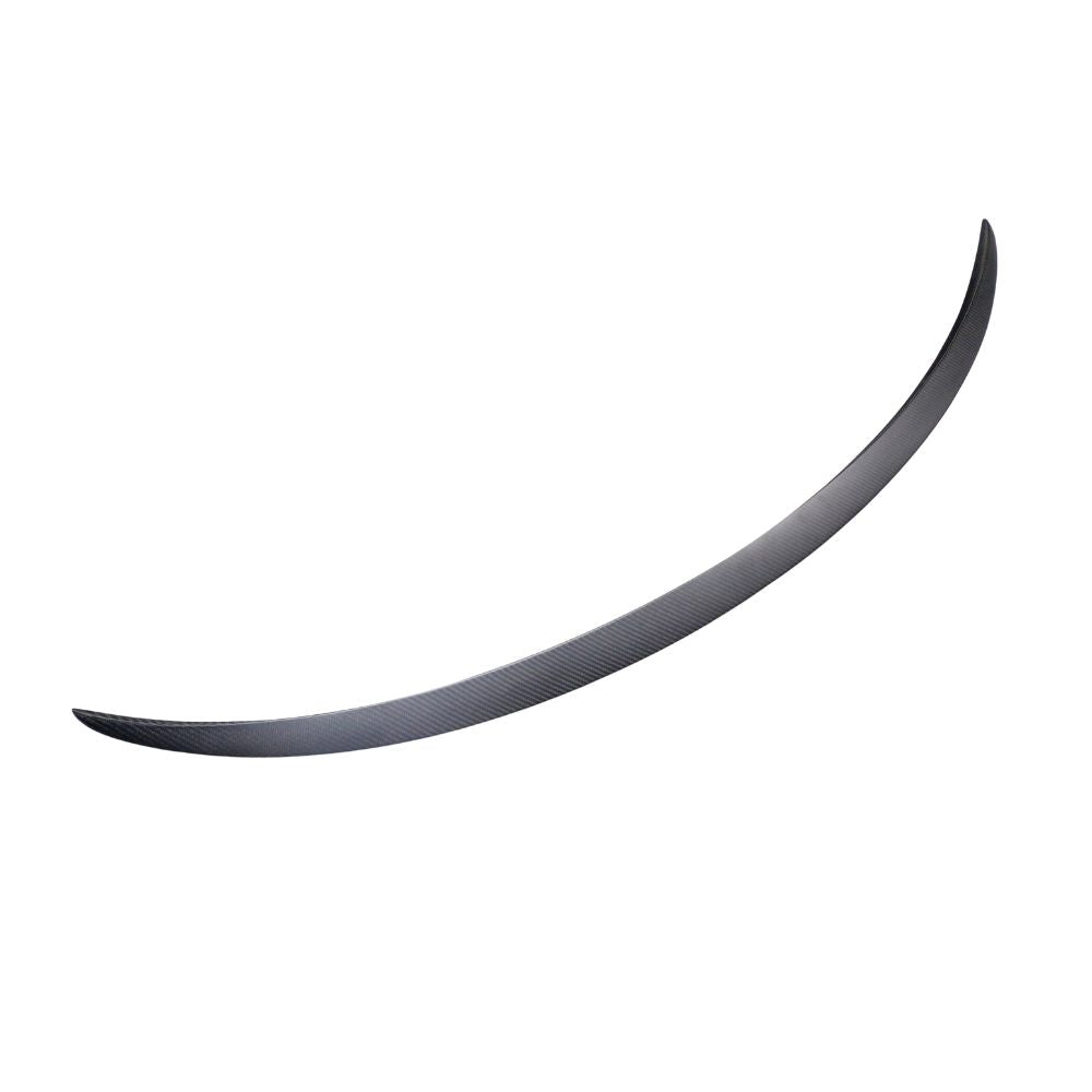 CT CARBON TESLA MODEL 3 2017-2023 MATTE CARBON FIBRE SPOILER - V6 | SWISS HOMOLOGATED