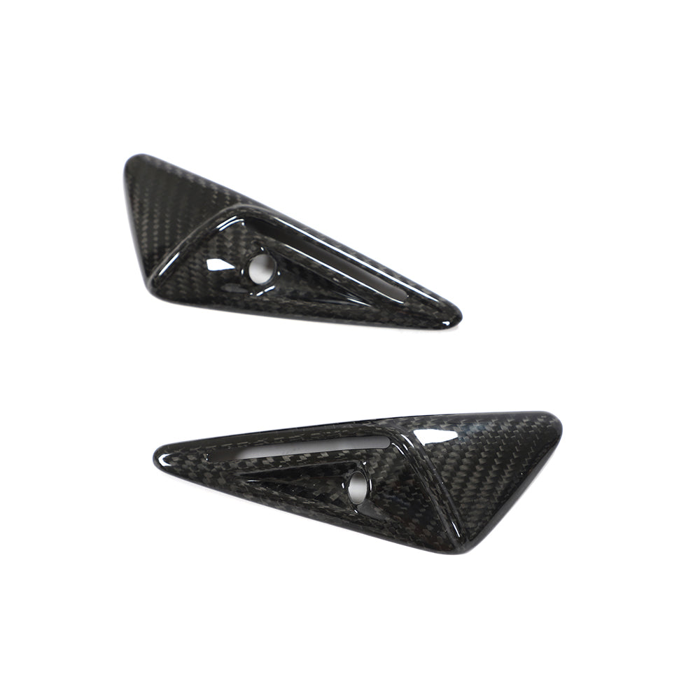 CT CARBON TESLA MODEL 3 2017-2023 CARBON FIBRE SIDE CAMERA COVER | SWISS HOMOLOGATED
