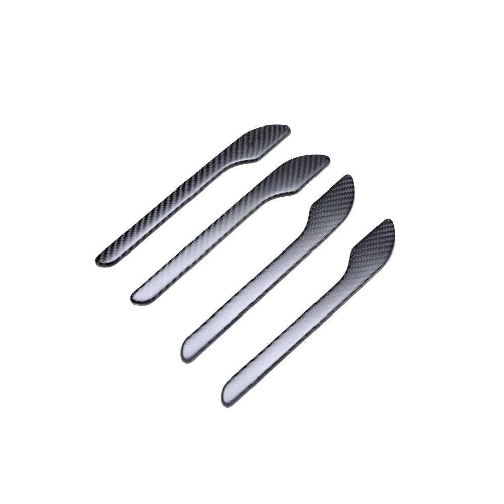 CT CARBON TESLA MODEL 3 & Y 2017+ MATTE CARBON FIBRE HANDLE COVERS | SWISS HOMOLOGATED