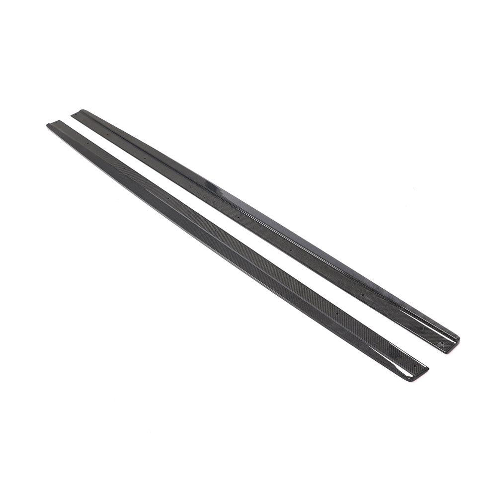 CT CARBON AUDI RS6 C7/C7.5 2013-2018 CARBON FIBRE SIDE SKIRTS | SWISS HOMOLOGATED