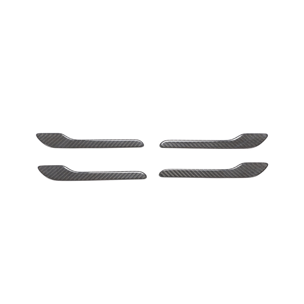 CT CARBON TESLA MODEL 3 & Y 2017+ CARBON FIBRE HANDLE COVERS | SWISS HOMOLOGATED