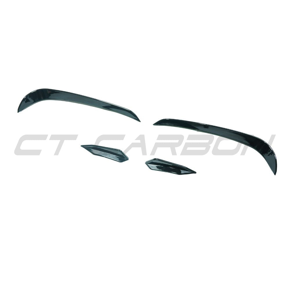 CT CARBON VOLKSWAGEN GOLF R MK7 2013-2017 GLOSS BLACK CANARDS | HOMOLOGATION IN PROCESS